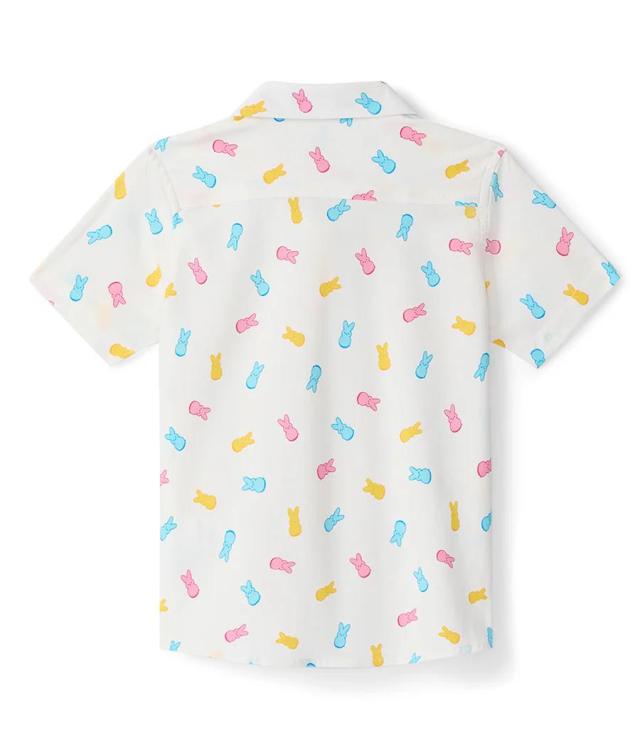 Toddler Boy's PEEPS® Party Peeple Button Down Shirt