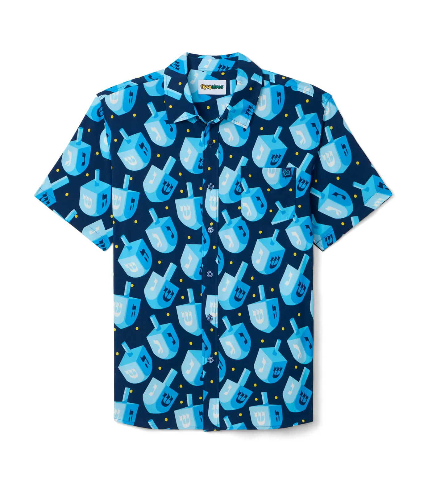 Men's Dreidel Delight Button Down Shirt