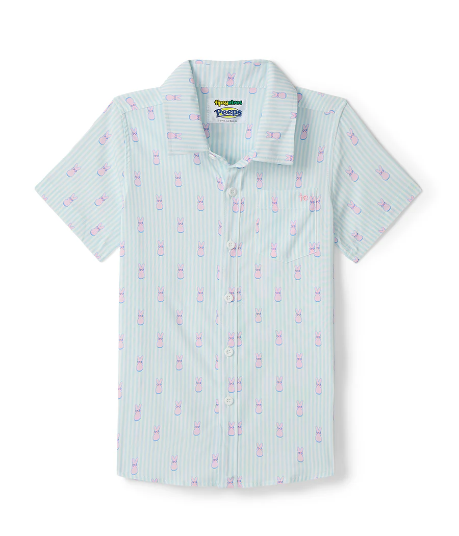 Boy's PEEPS® Shady Lil' Sugar Button Down Shirt