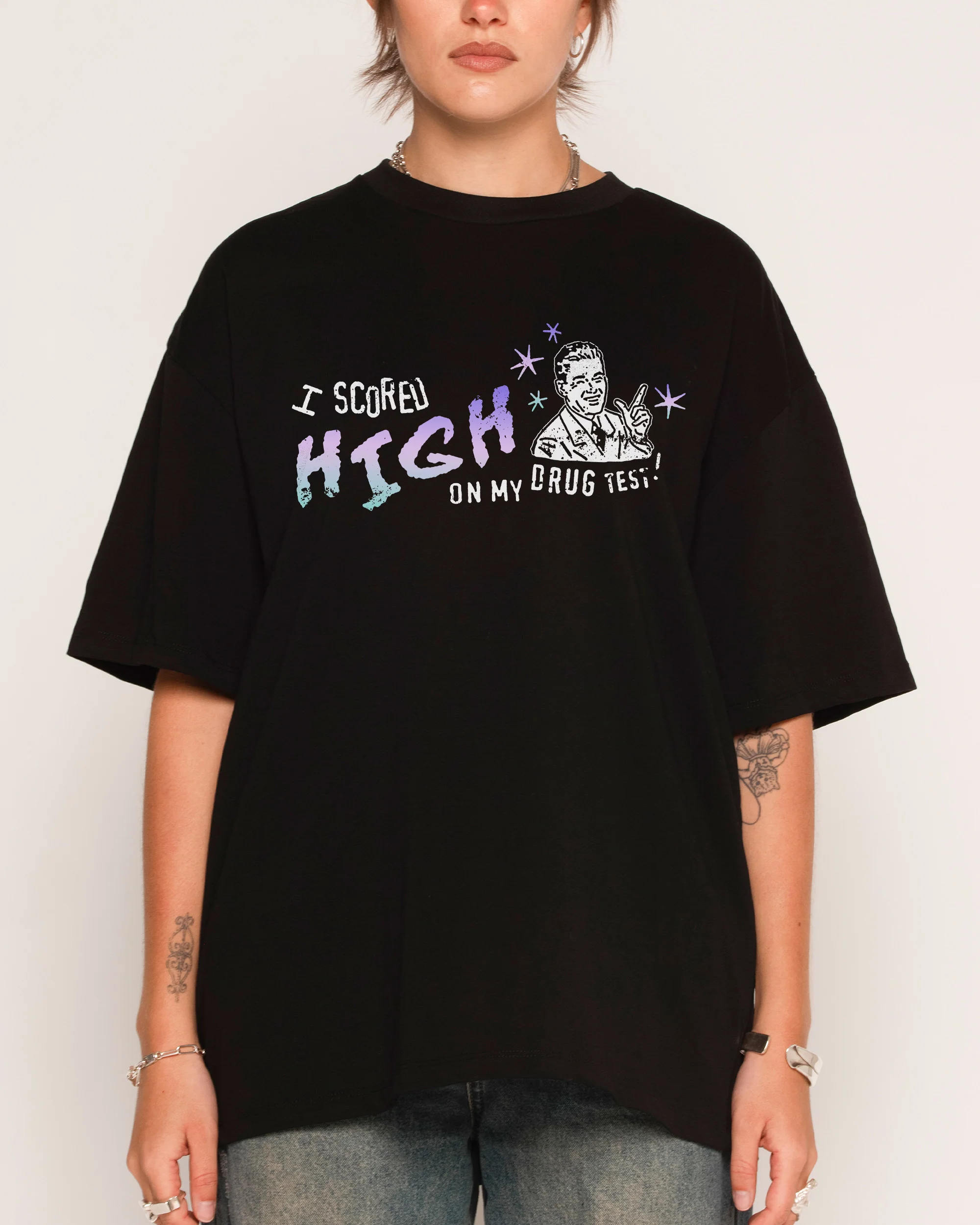 High Achiever Oversized Tee