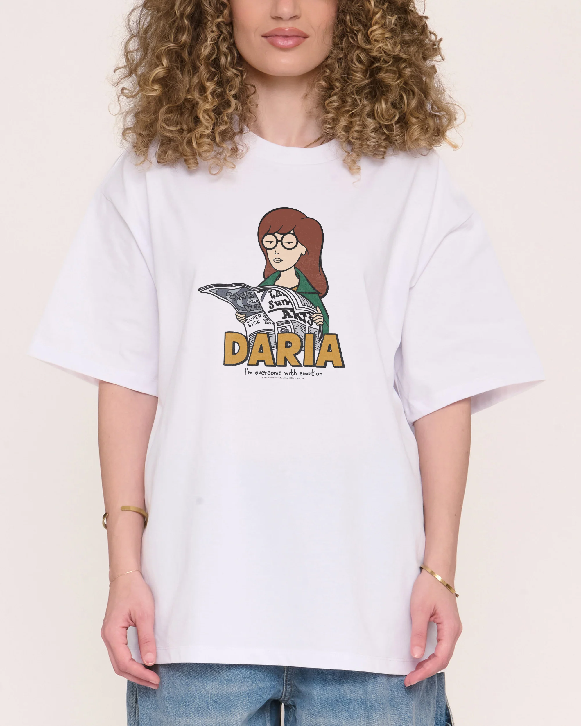 I’m Overcome with Emotion Oversized Tee