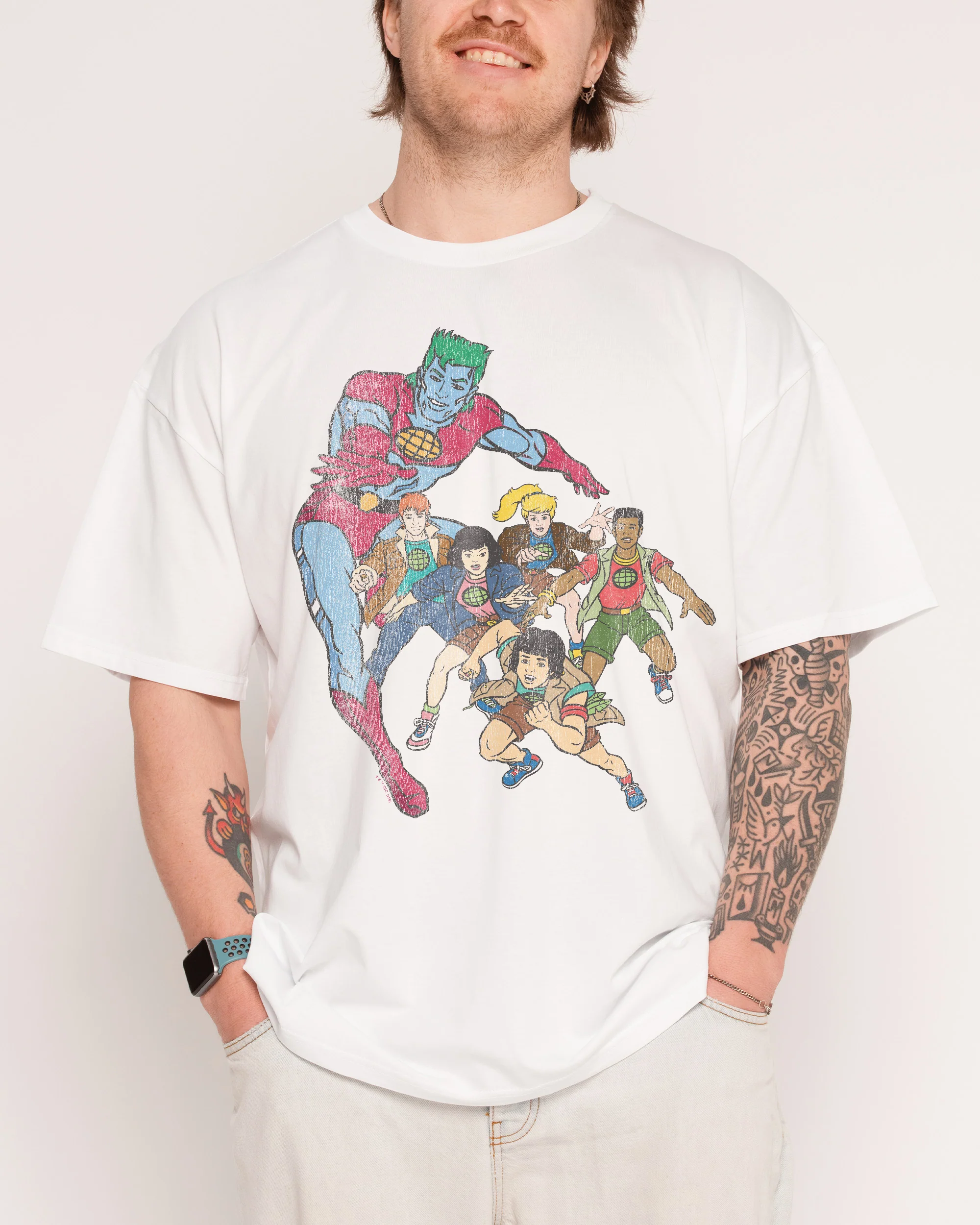Vintage Captain Planet T-Shirt