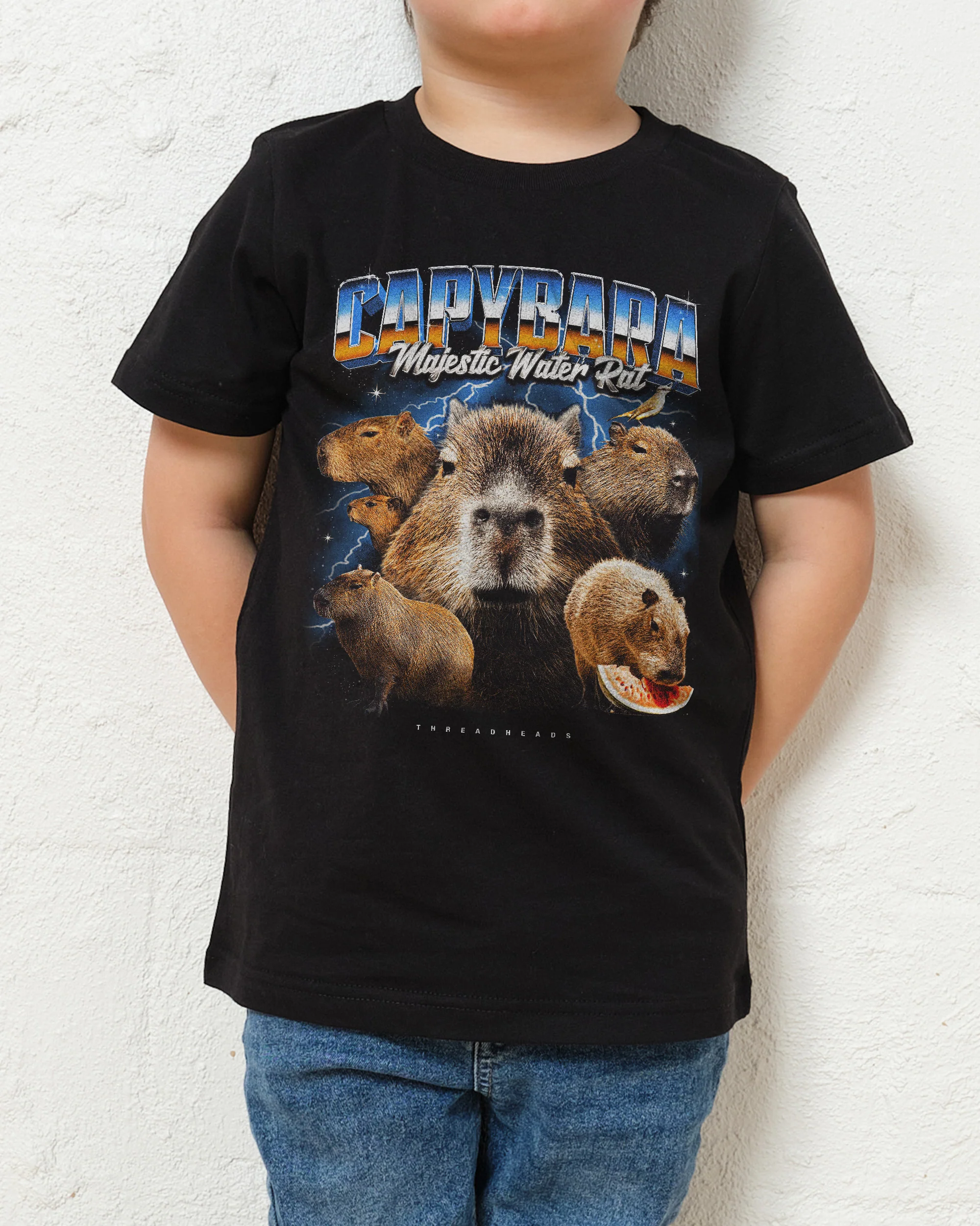 Capybara Water Rat Kids T-Shirt