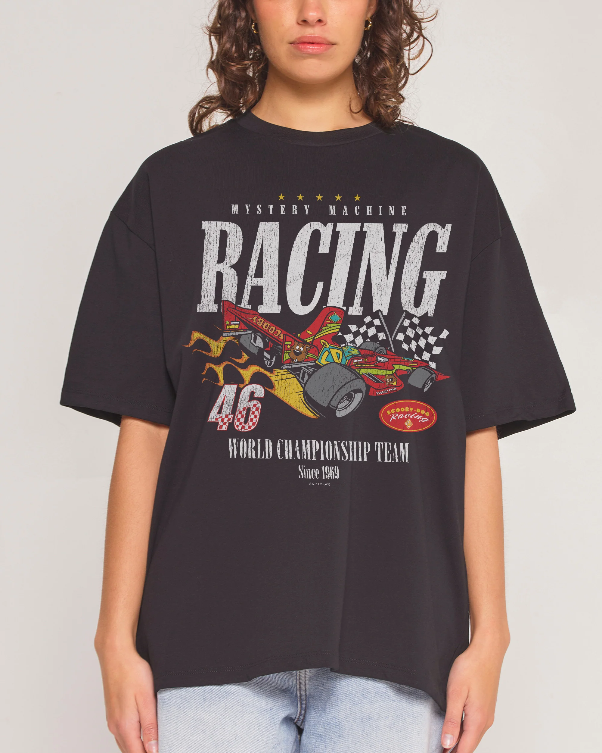 Scooby-Doo Racing Oversized Tee