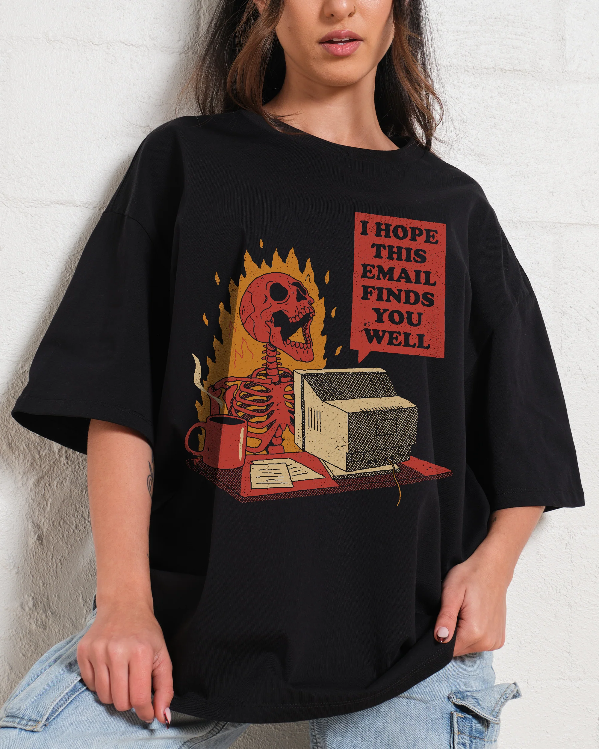 You Got Mail Oversized Tee