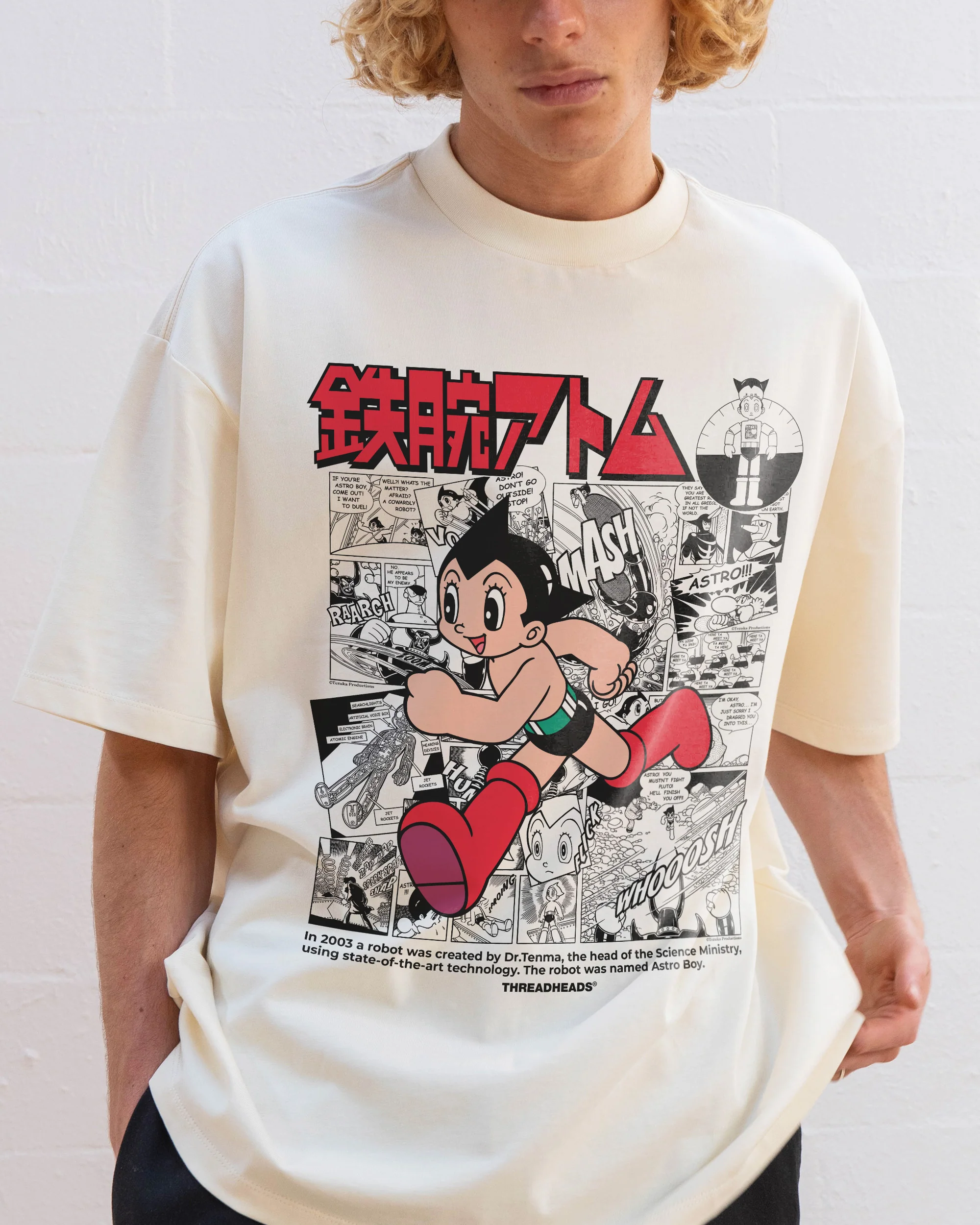 Manga Story Astro Boy Oversized Tee