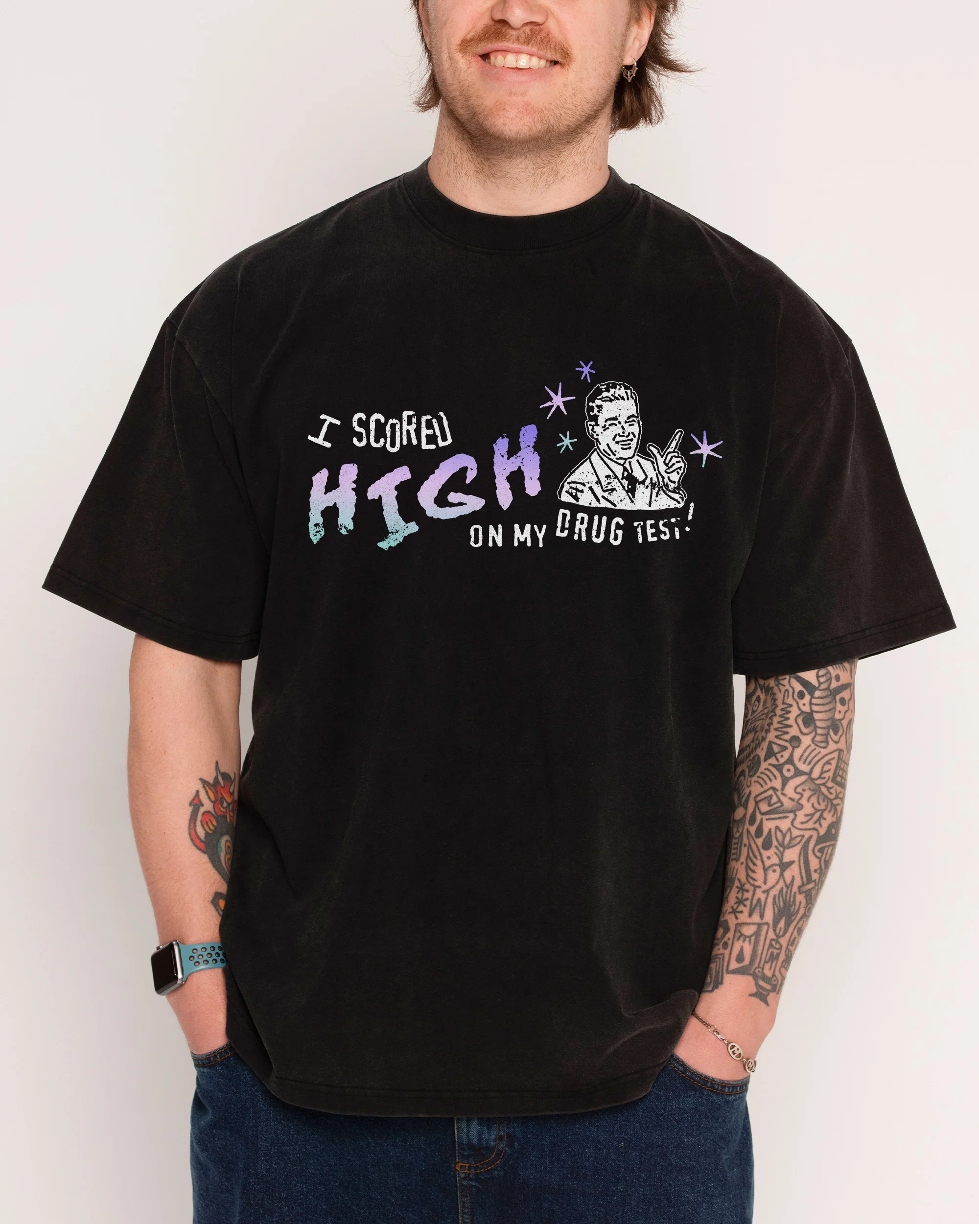 High Achiever Wash Tee