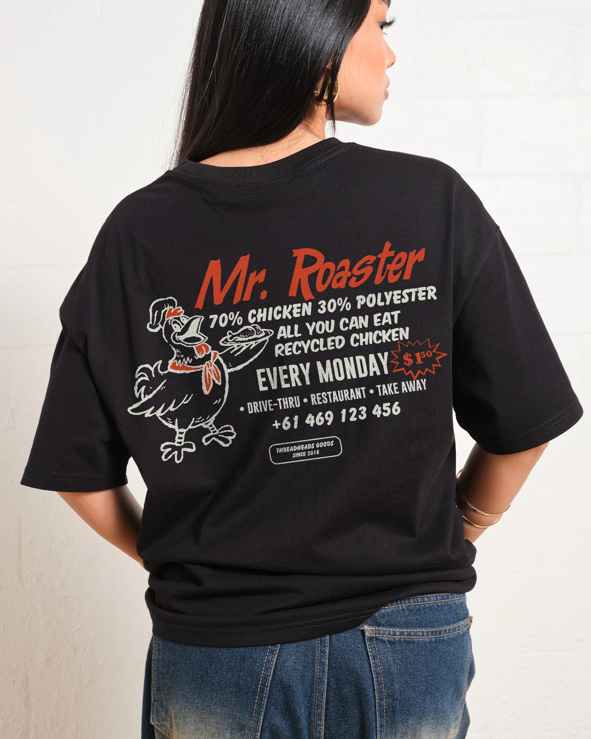 Mr. Roaster Fried Chicken T-Shirt