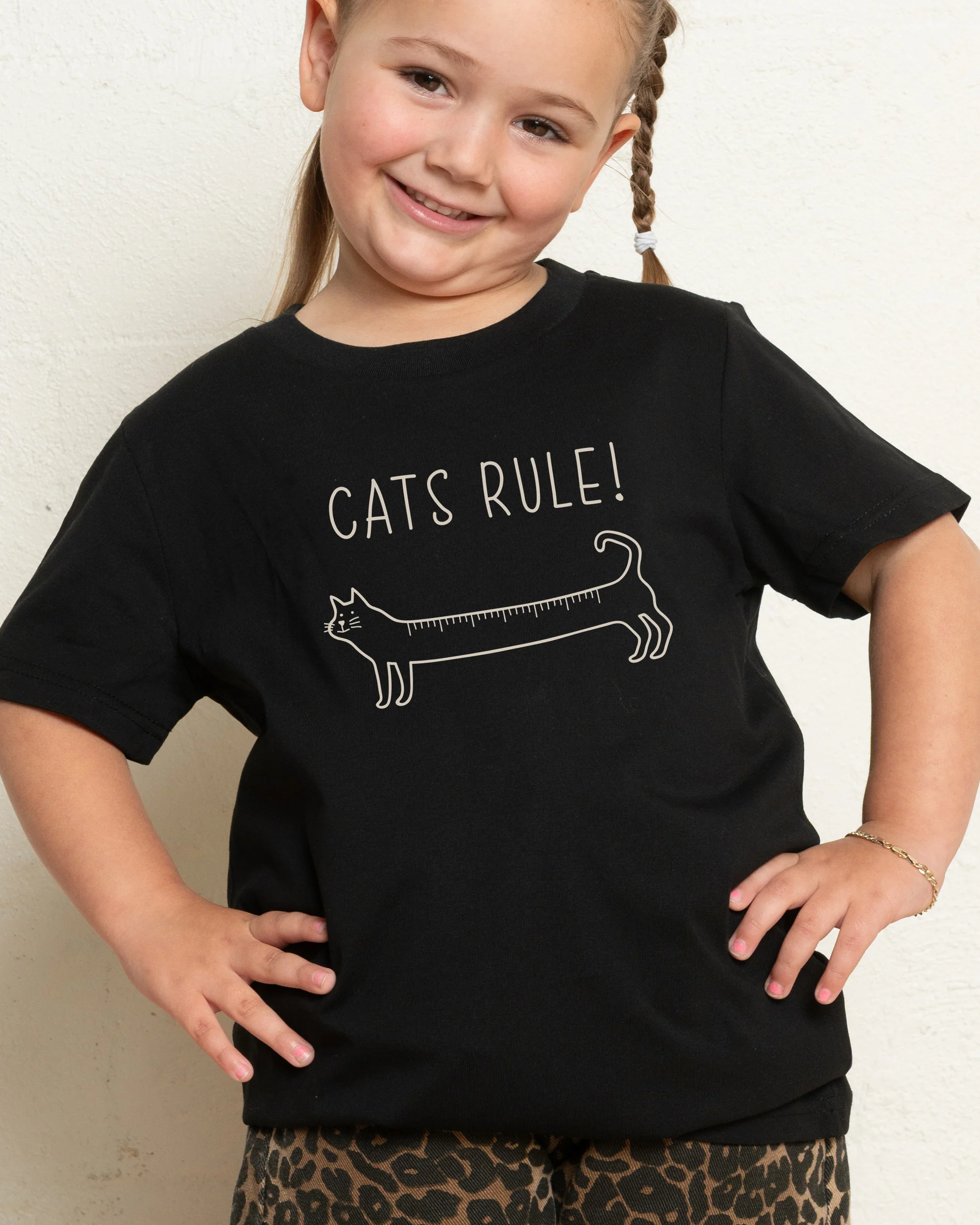 Cats Rule Kids T-Shirt