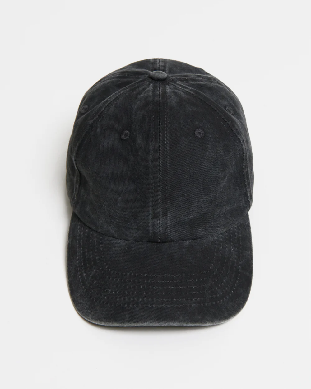 Essential Black Washed Cotton Hat