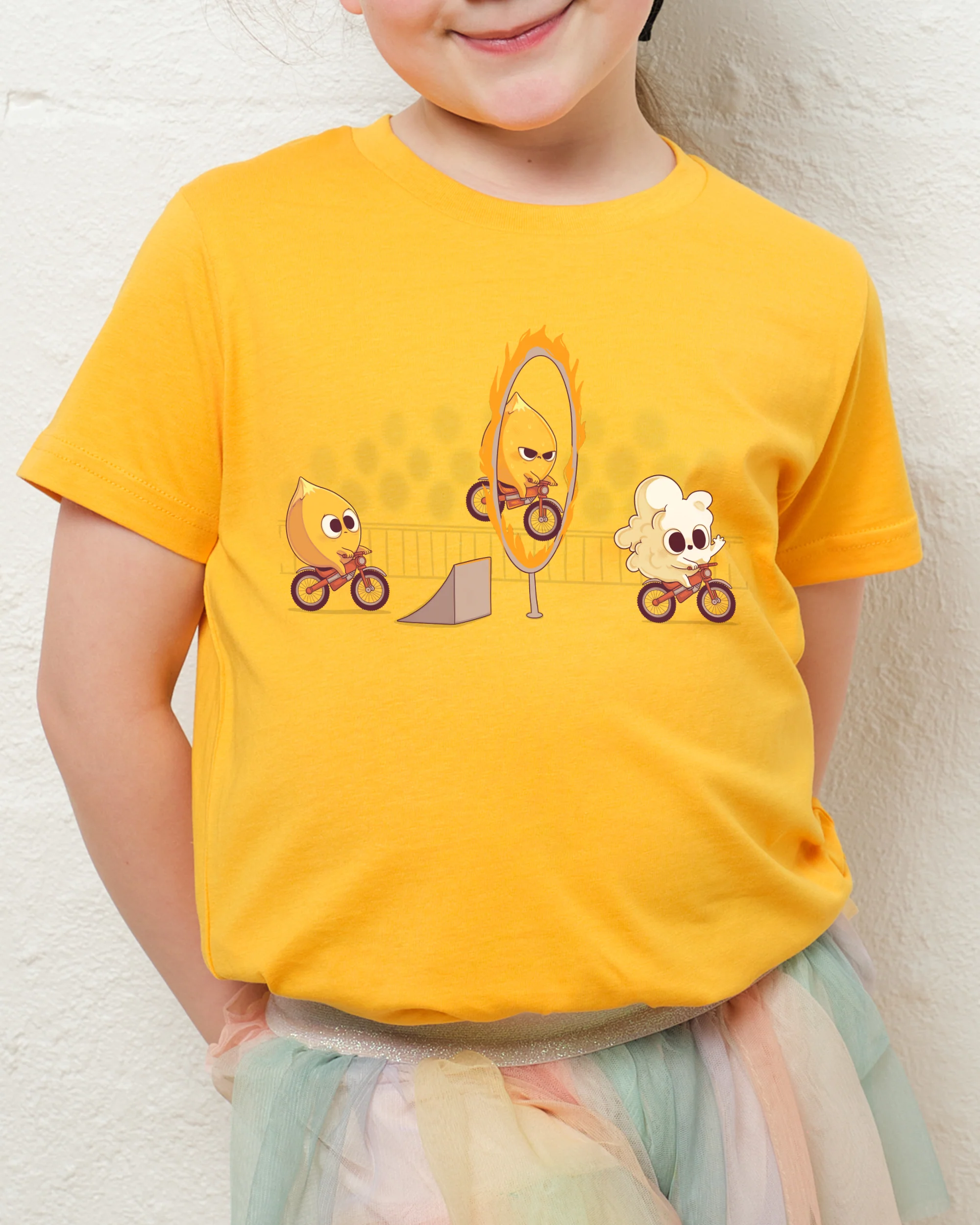 Fire Stunt Kids T-Shirt