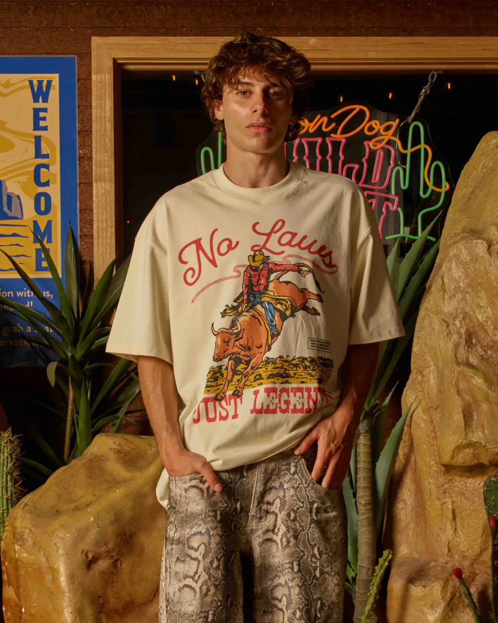 No Laws Oversized Tee