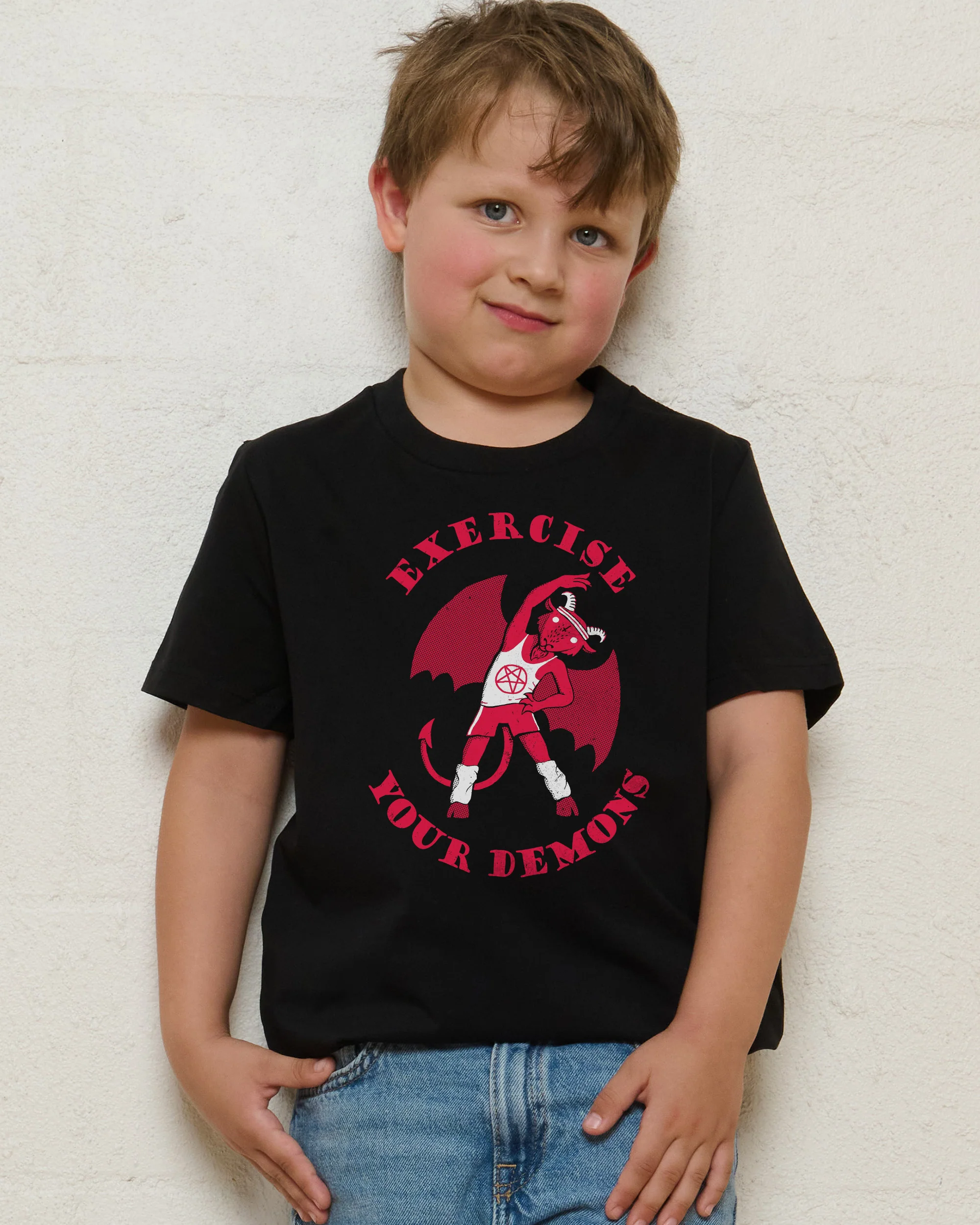Exercise Your Demons Kids T-Shirt