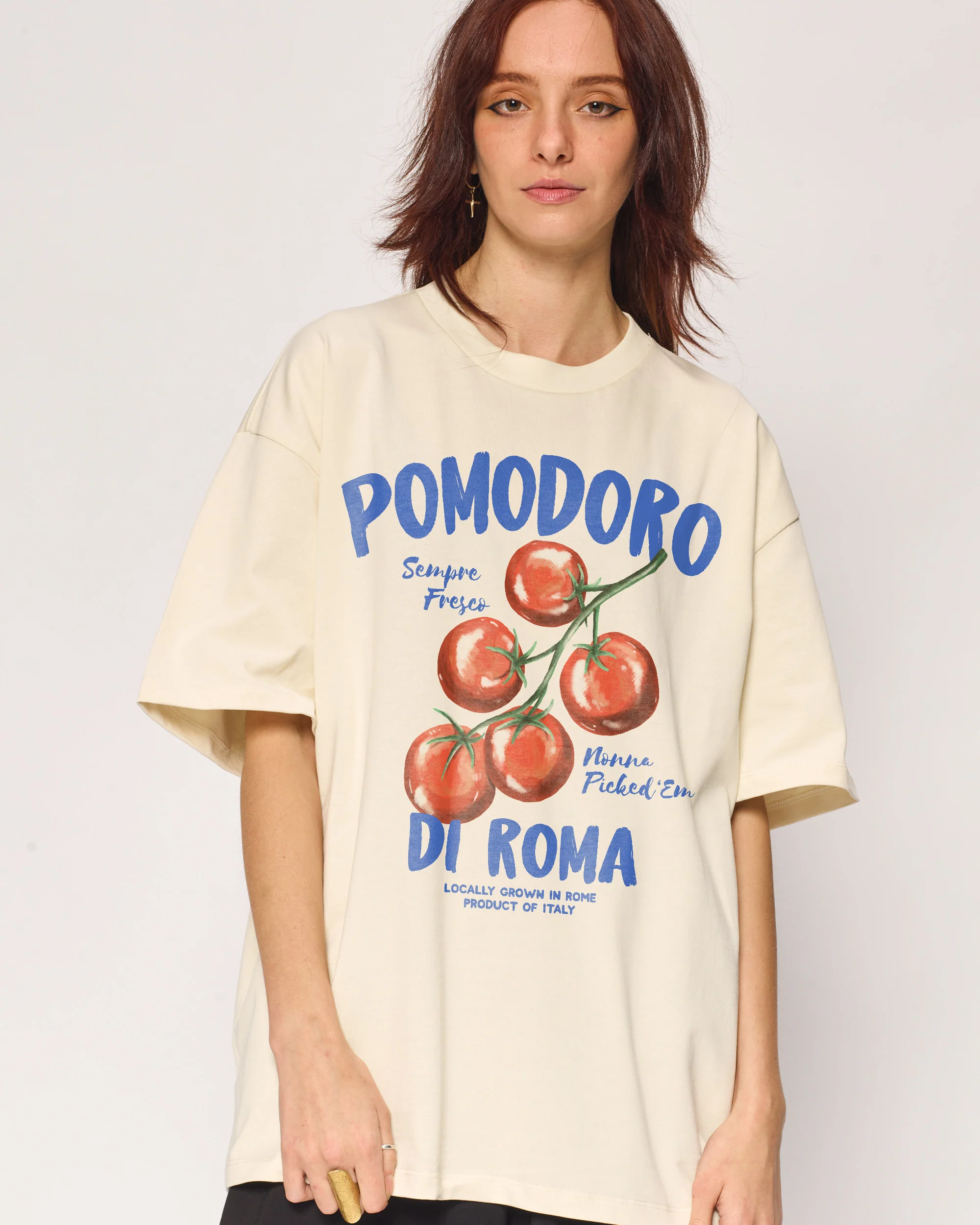 Pomodoro Di Roma Oversized Tee