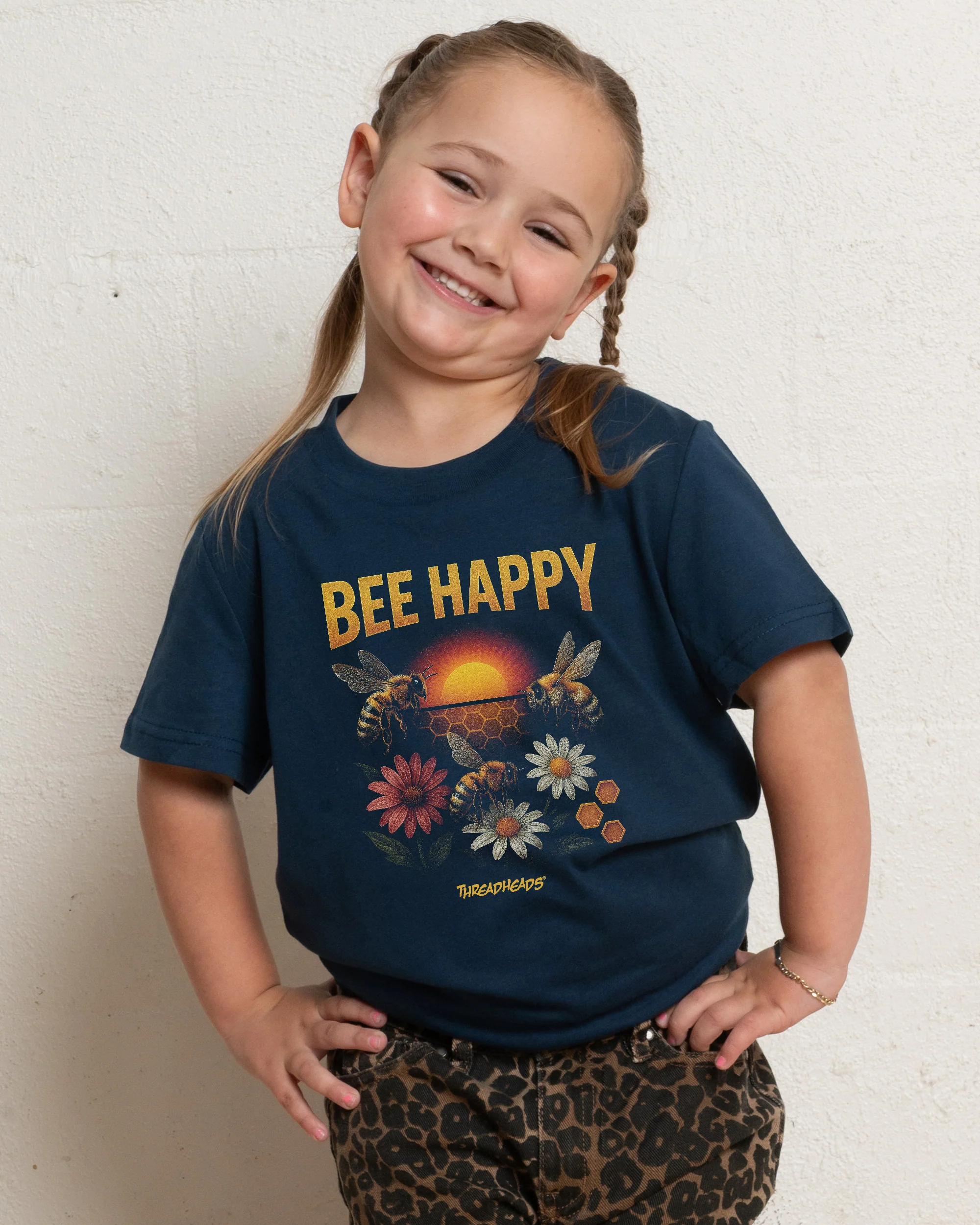 Bee Happy Kids T-Shirt