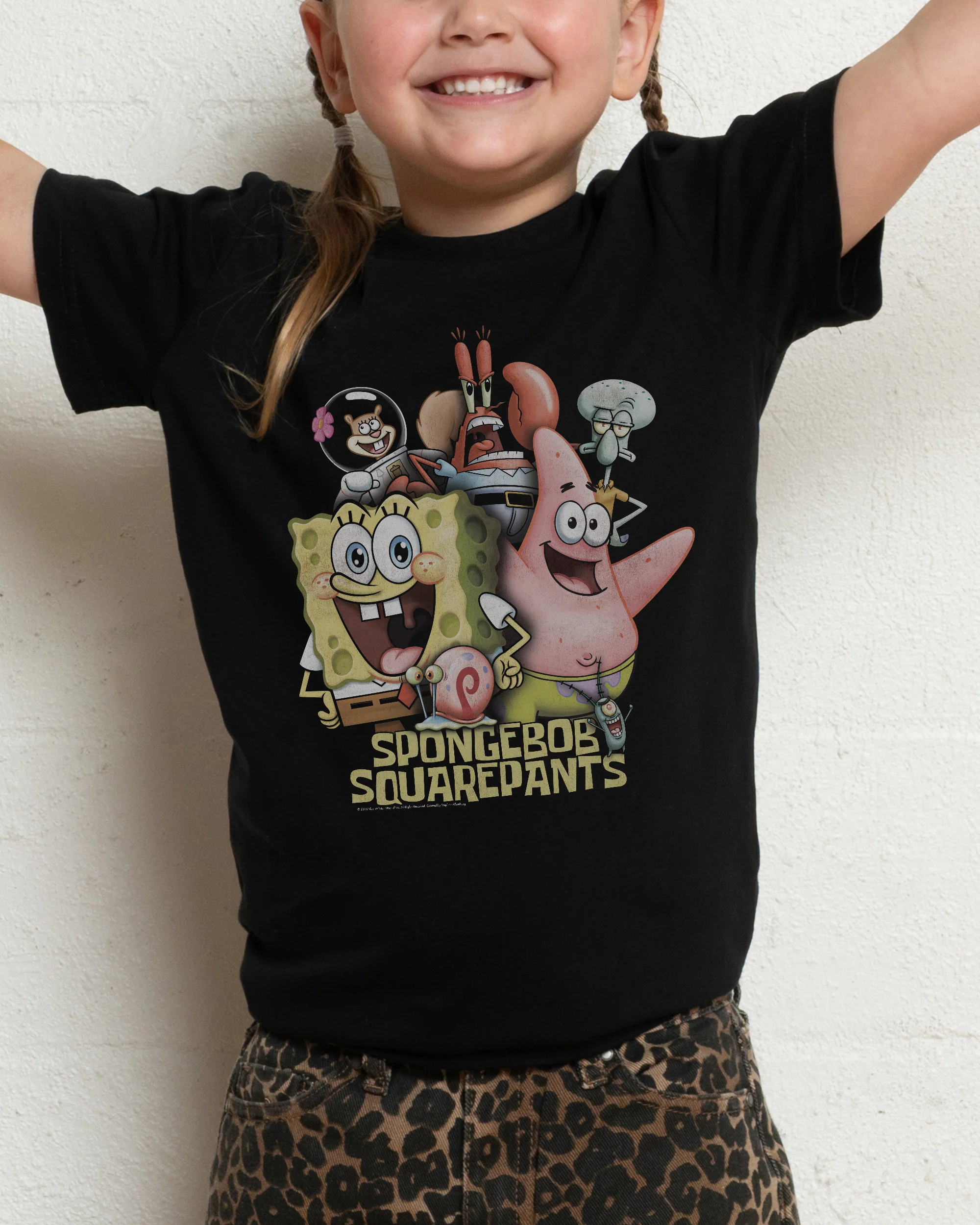 Bikini Bottom Crew Kids T-Shirt