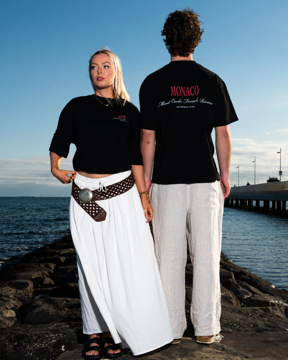 Monaco Auto Club Oversized Tee