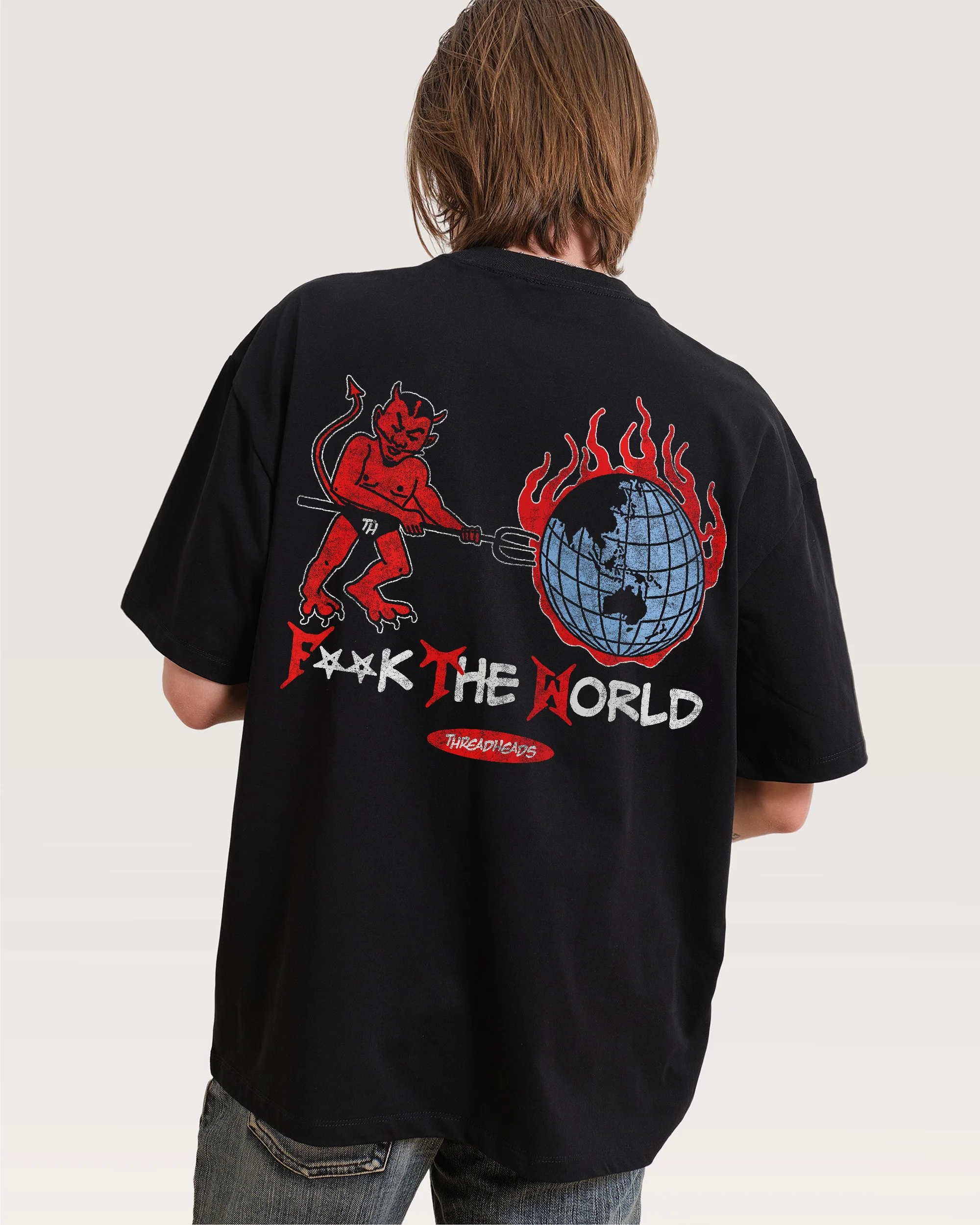 F**k The World Oversized Tee