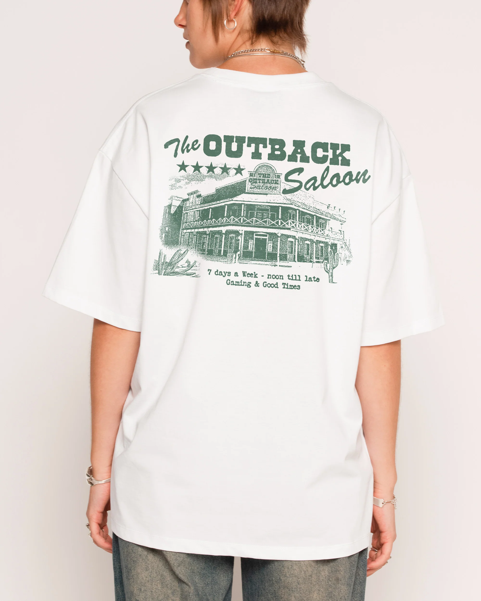Outback Saloon Oversized Tee
