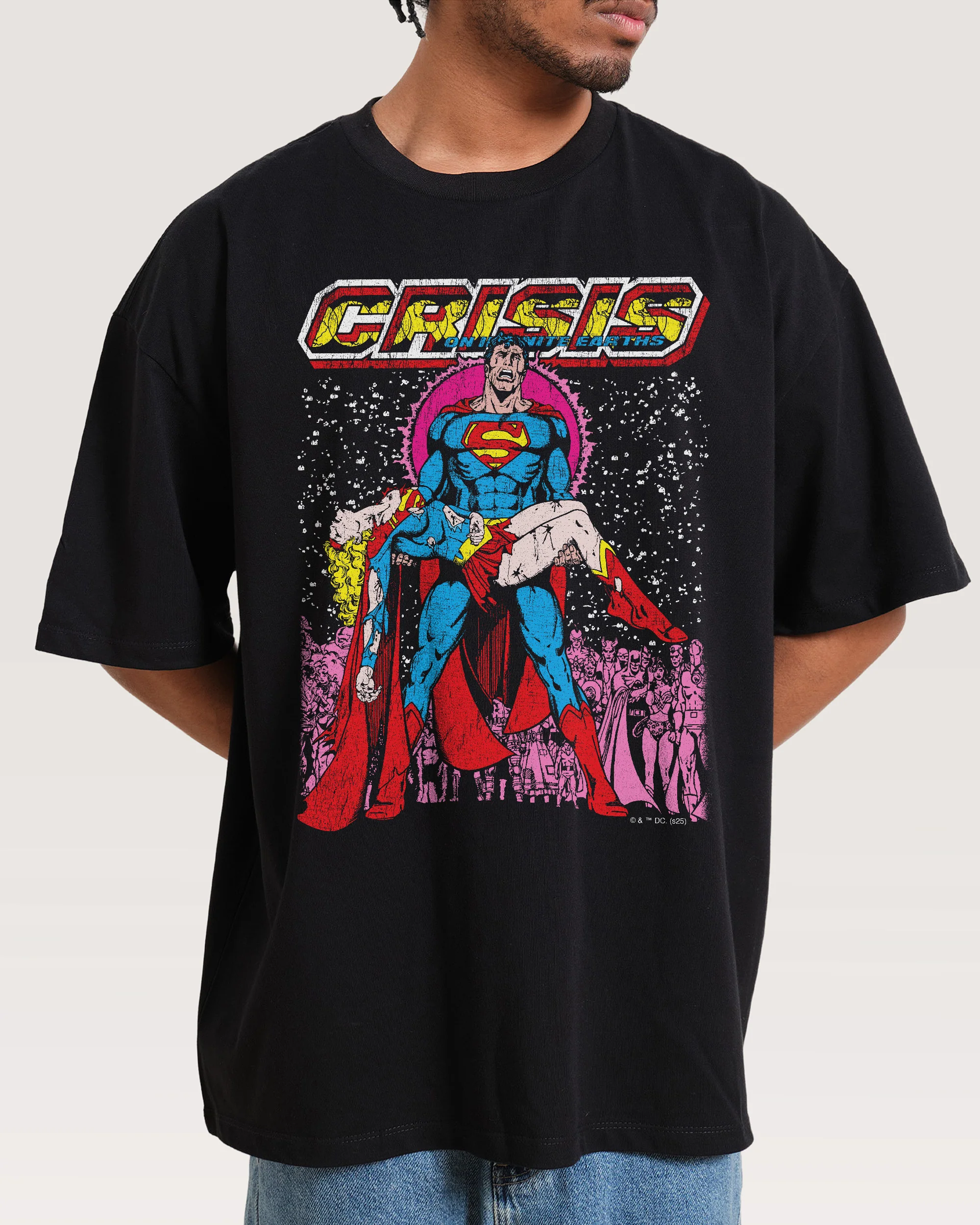 Superman Crisis Oversized Tee