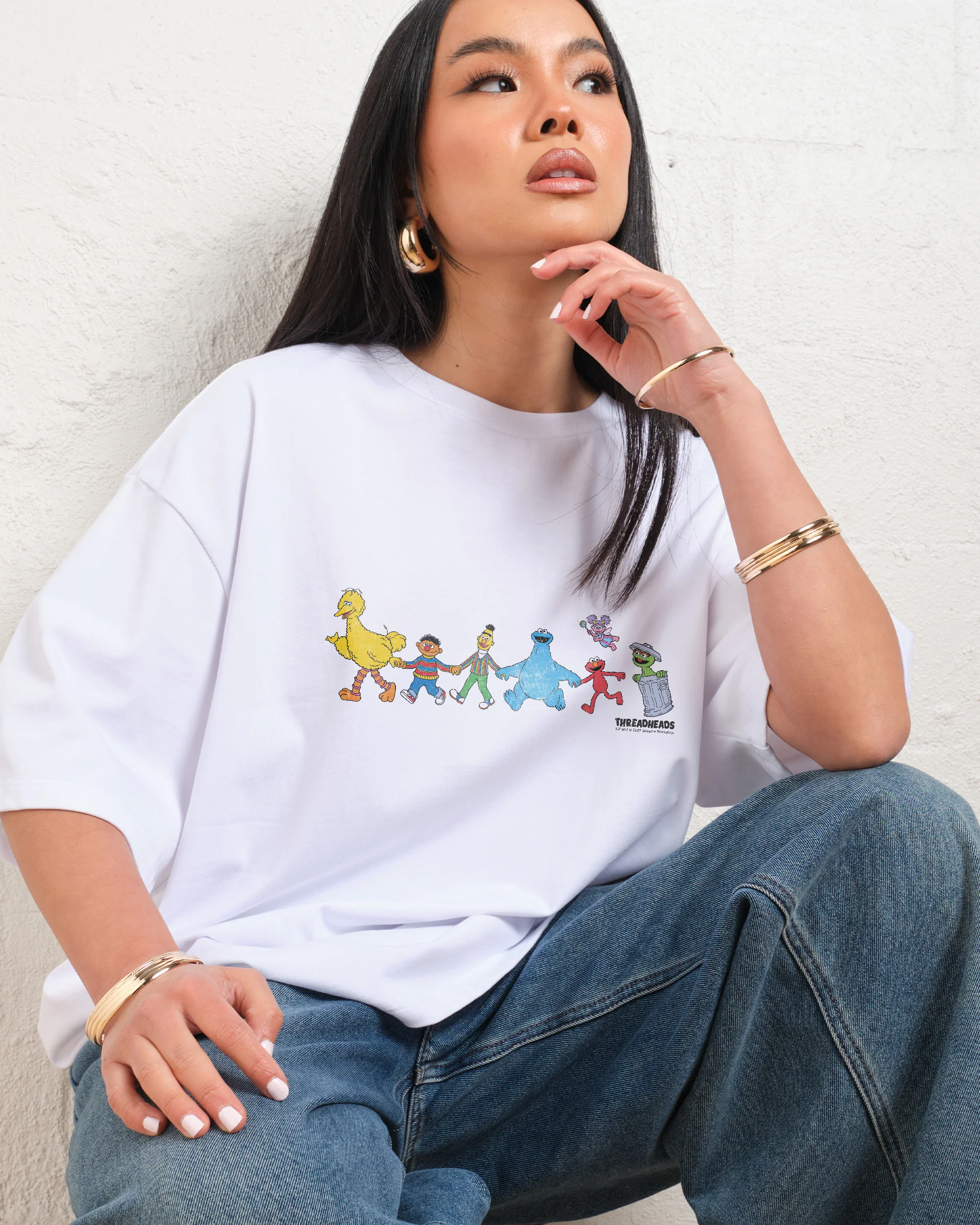 Walk With Me Oversized Tee