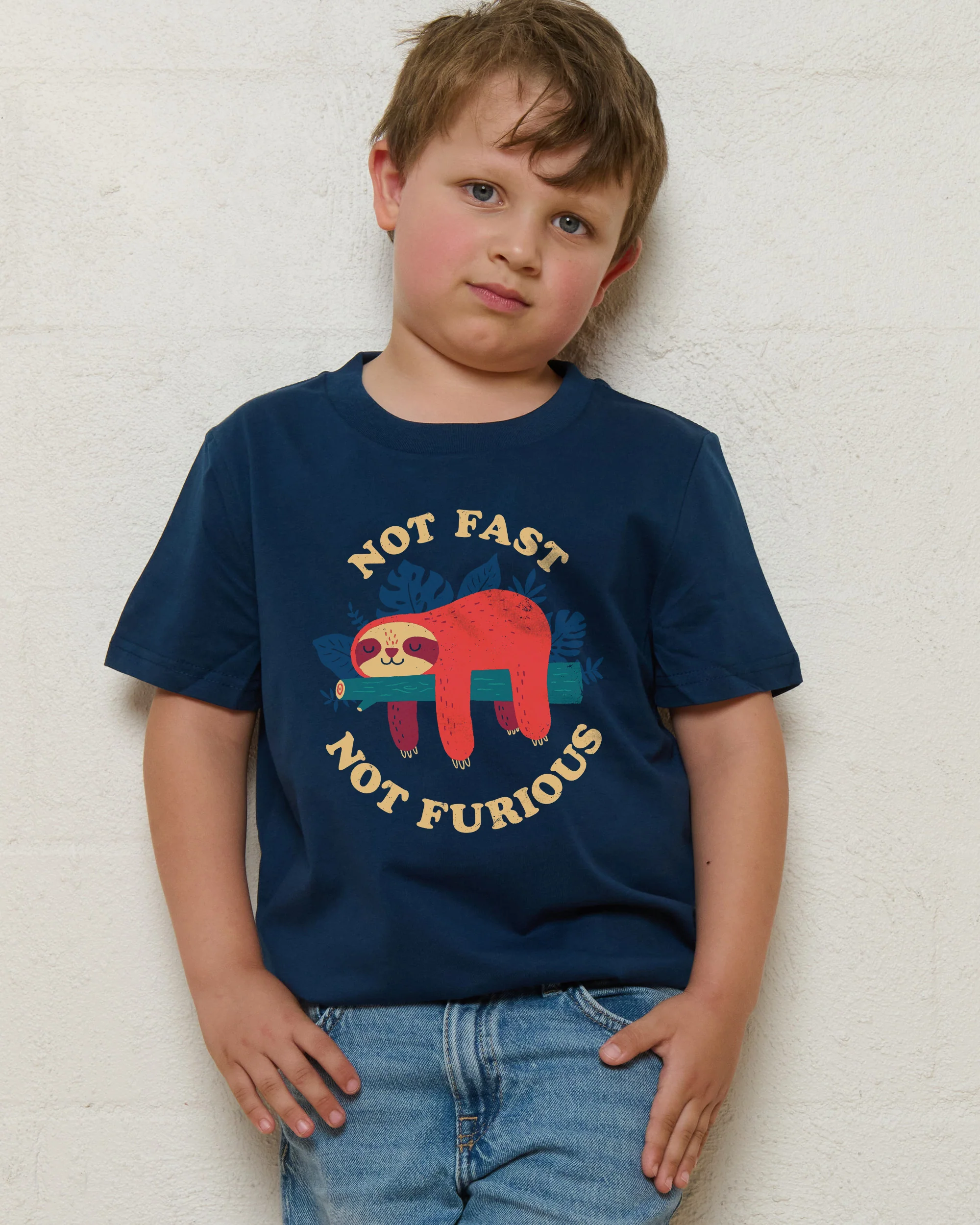 Not Fast Not Furious Kids T-Shirt