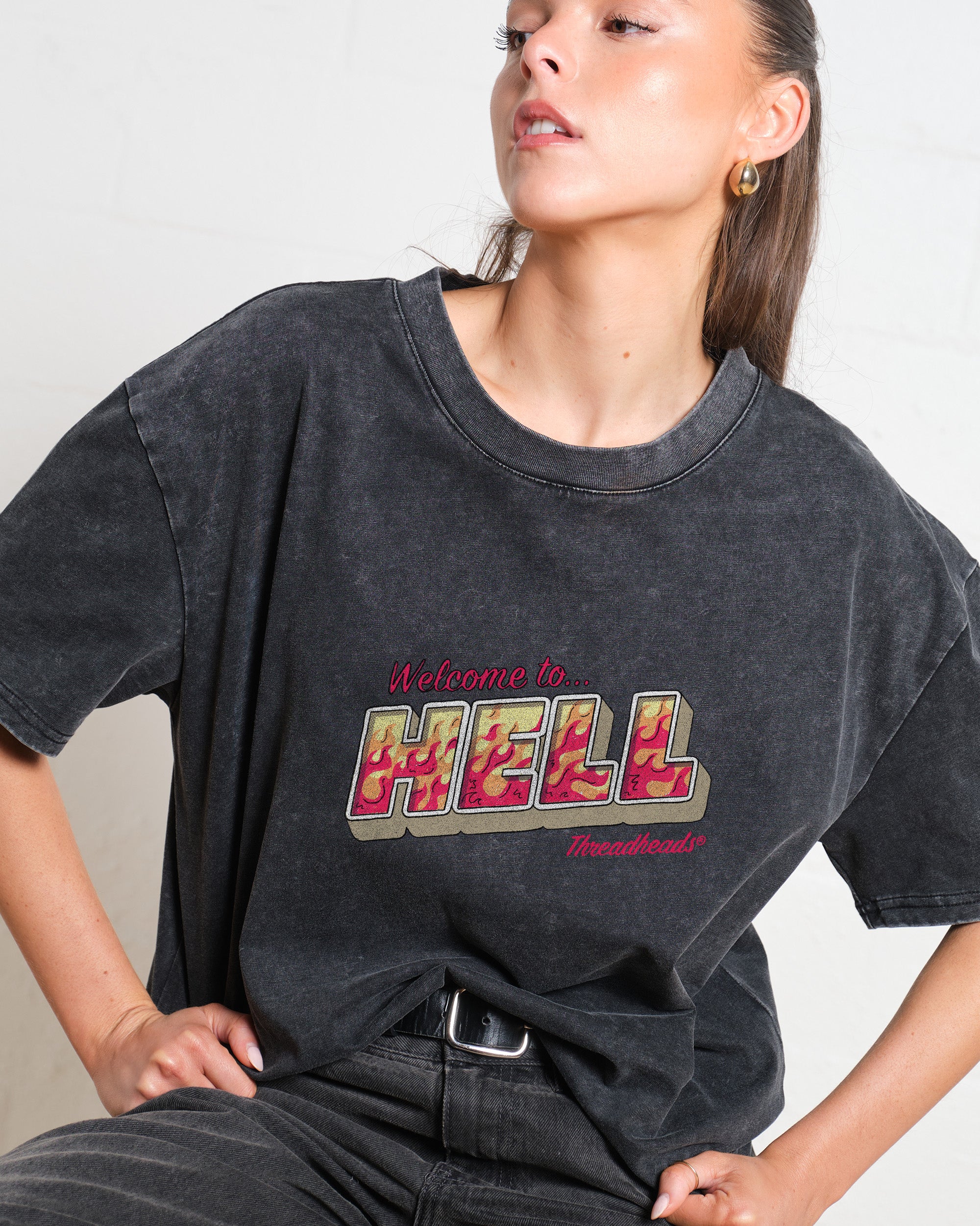 Welcome to Hell Wash Tee
