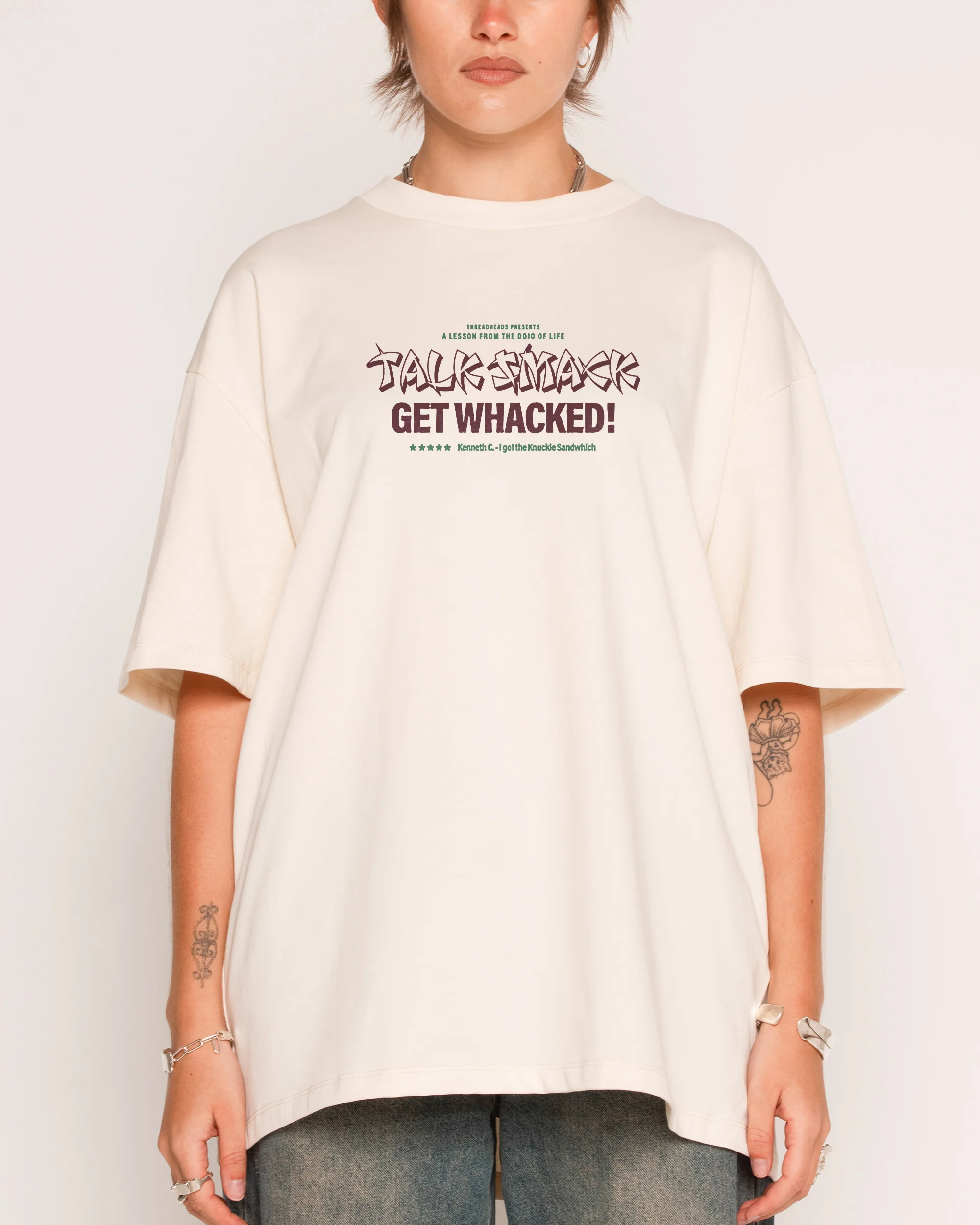 Talk Smack Oversized Tee