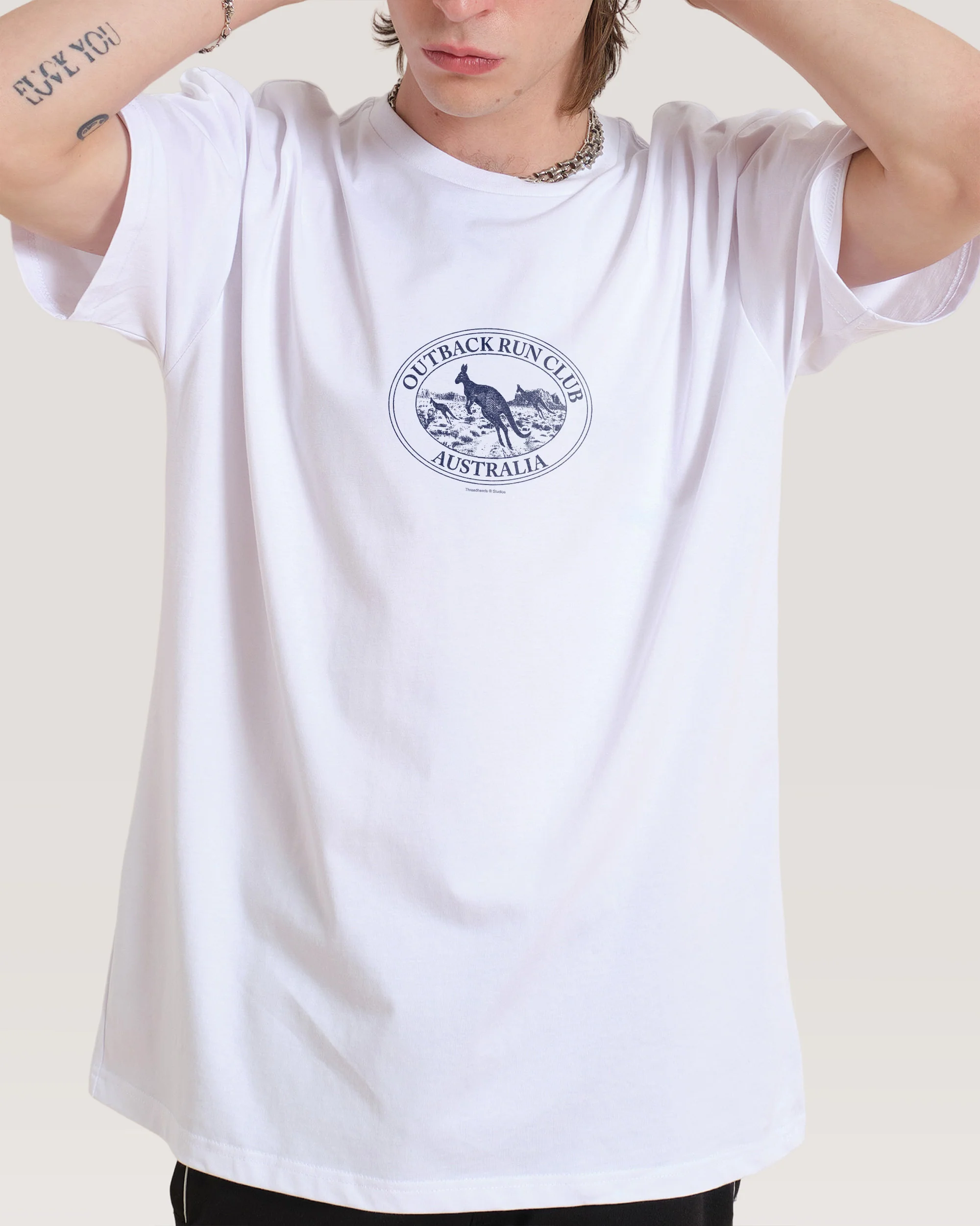 Kangaroo Outback Run Club T-Shirt