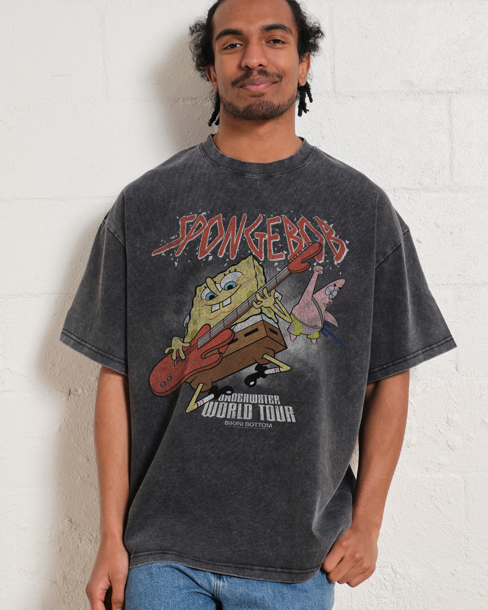 Spongebob’s World Tour Wash Tee