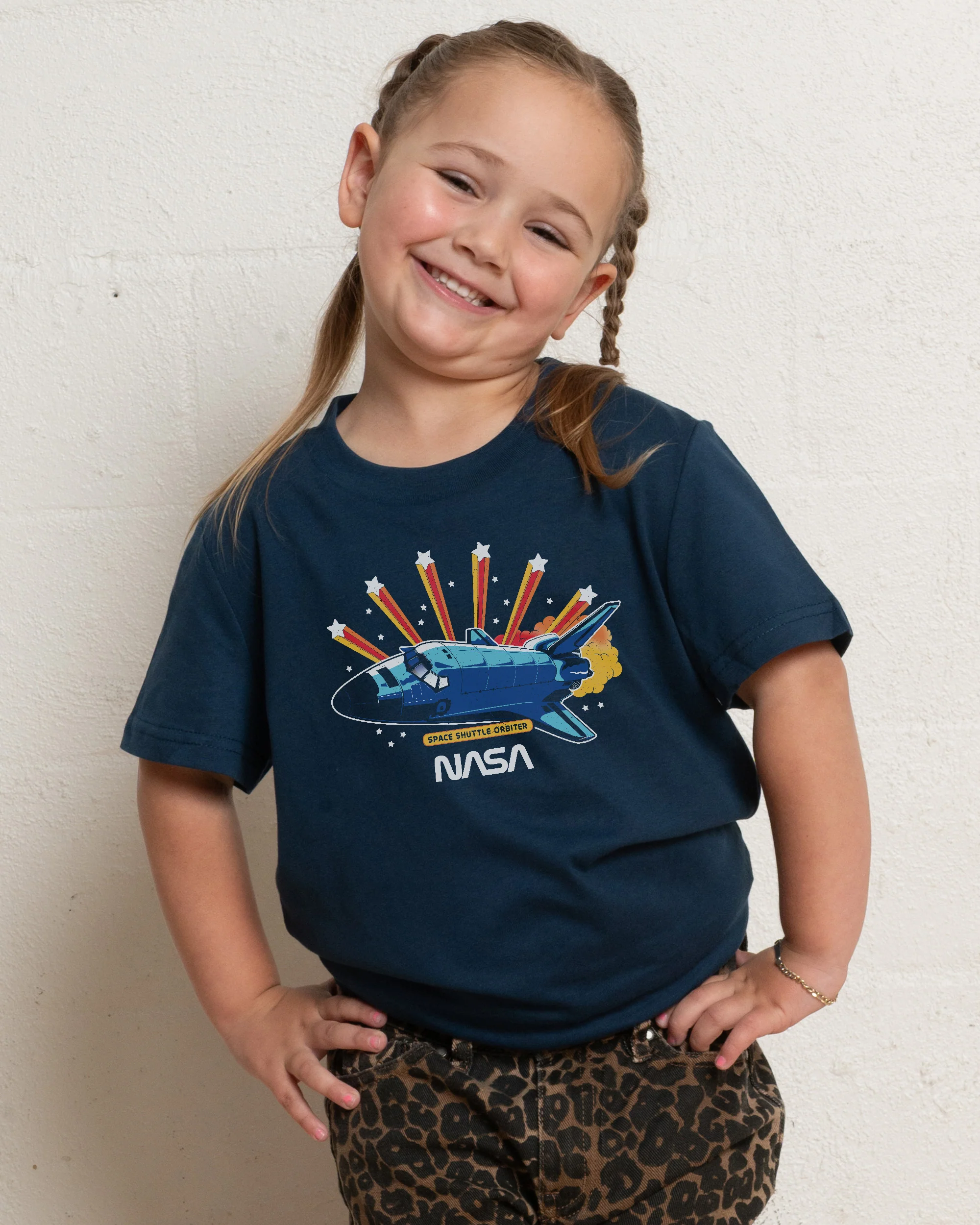 NASA Space Shuttle Orbiter Kids T-Shirt