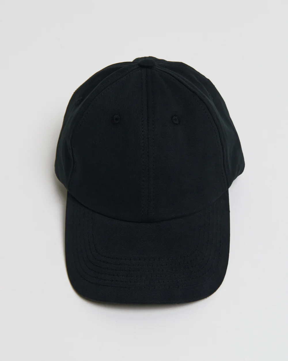 Essential Black Cotton Hat