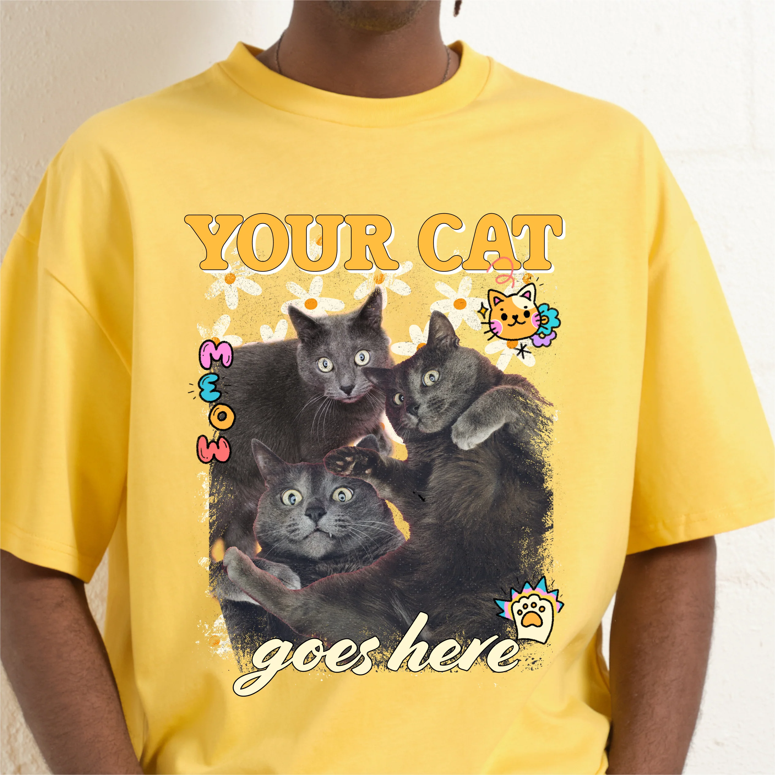 Create Your Own Custom Cat Bootleg Tee
