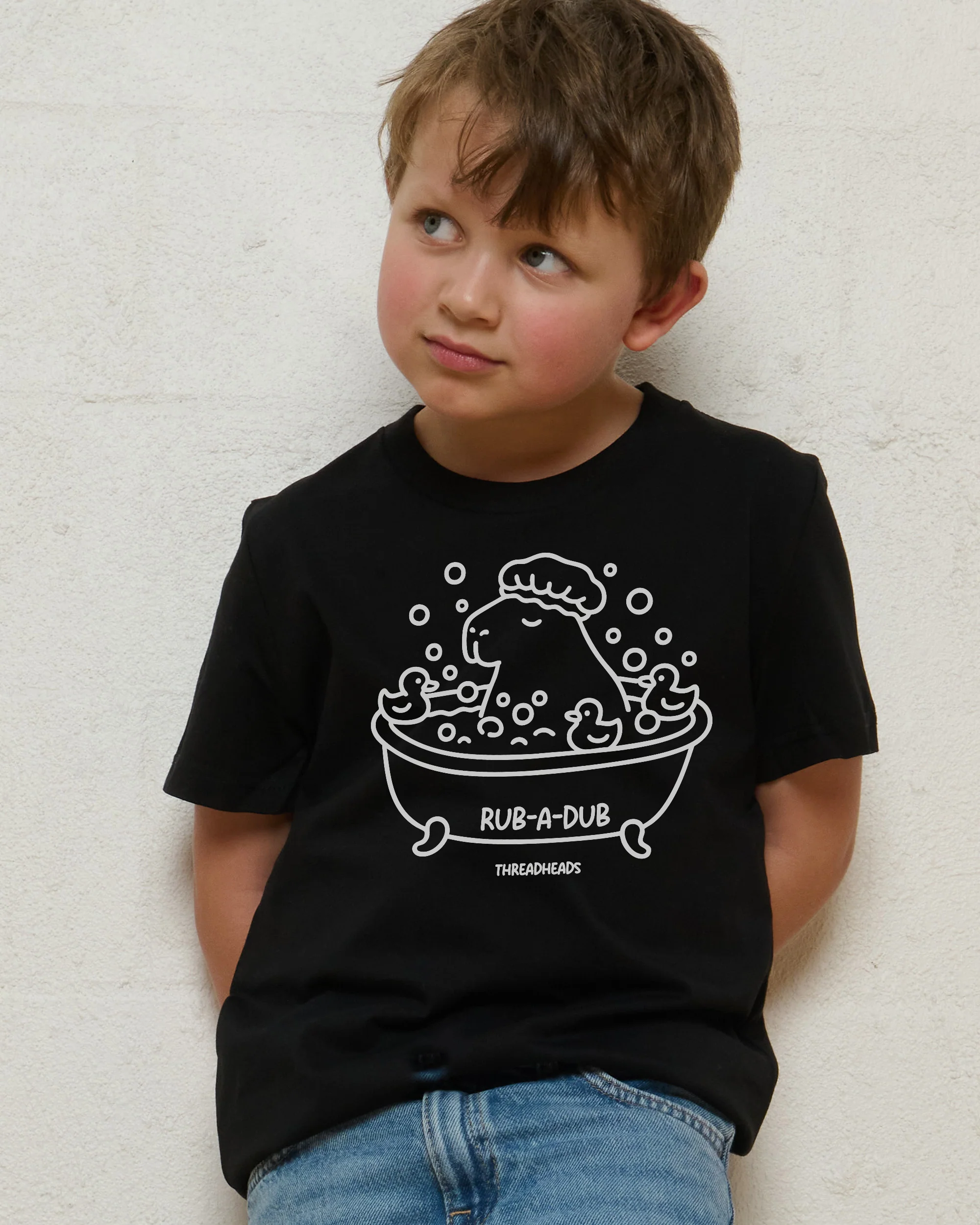 Capybara Rub-a-Dub Kids T-Shirt