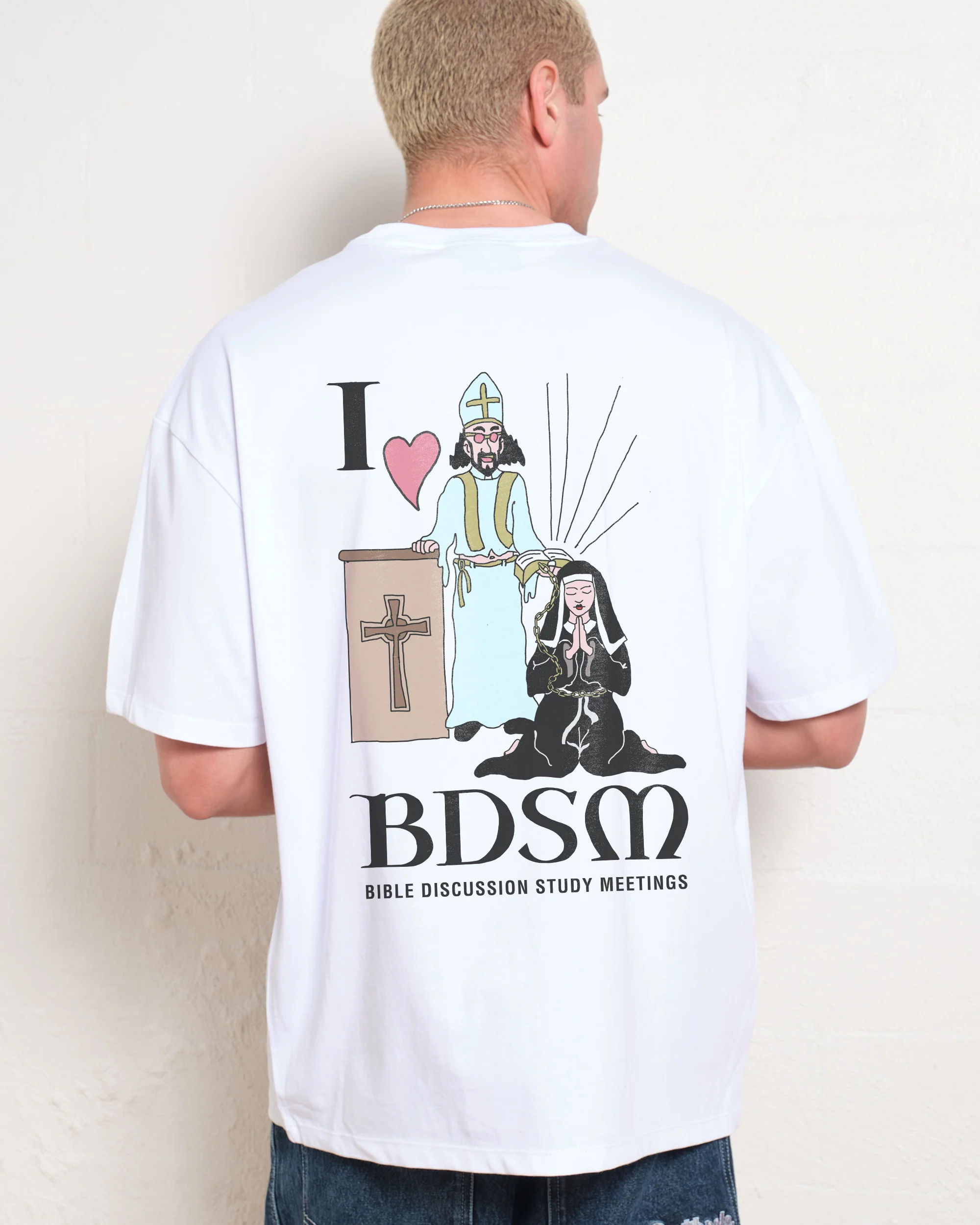 I Love BDSM Oversized Tee