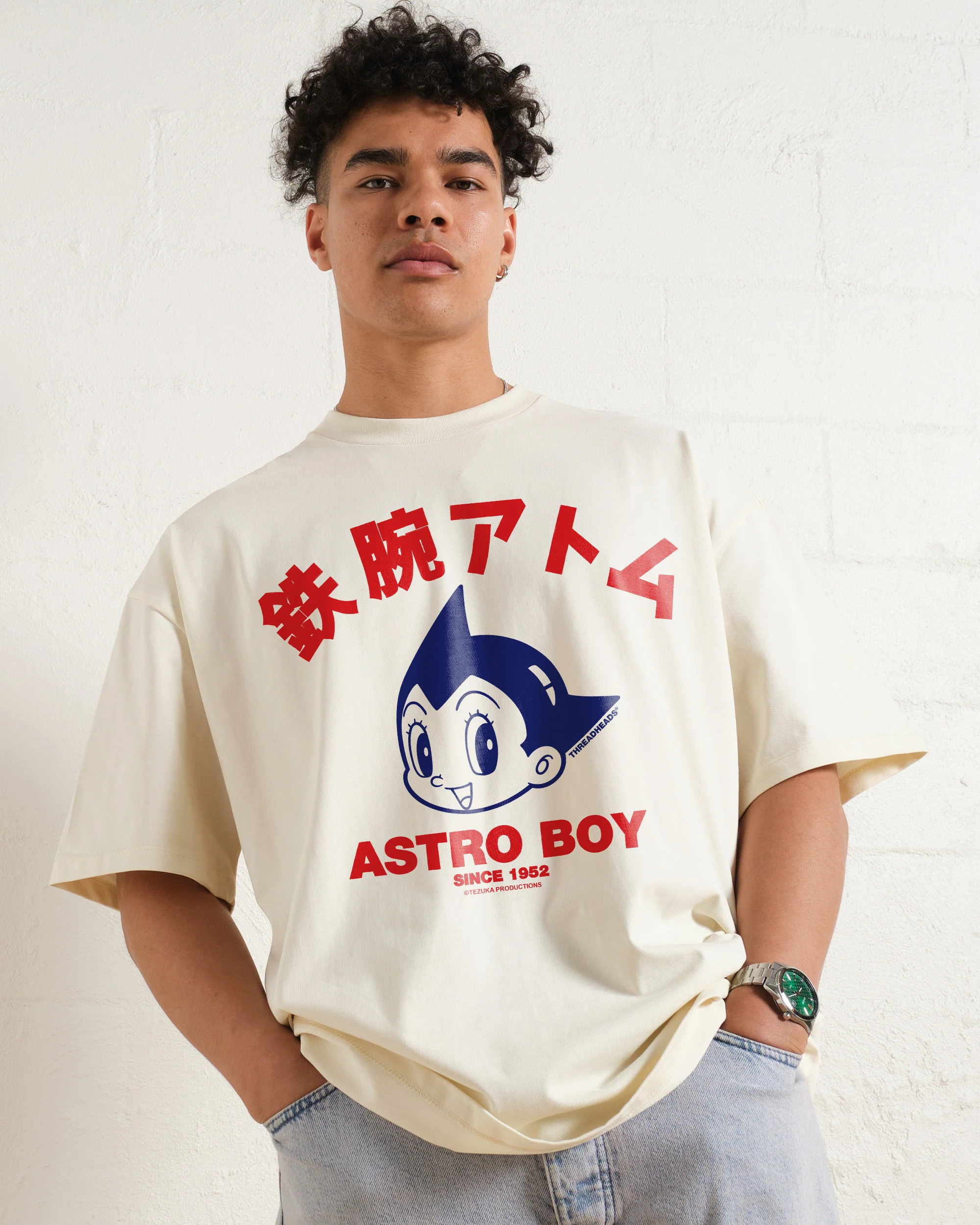 Astro Boy Face Oversized Tee