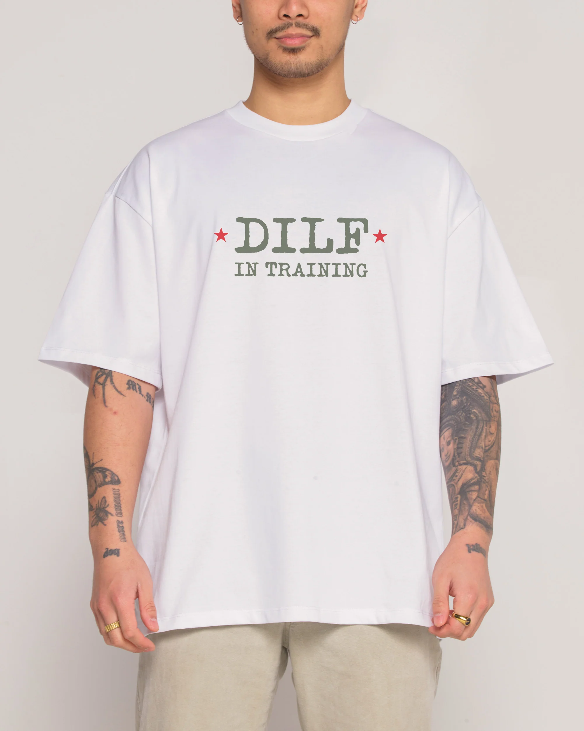 Dilf in Training Oversized Tee