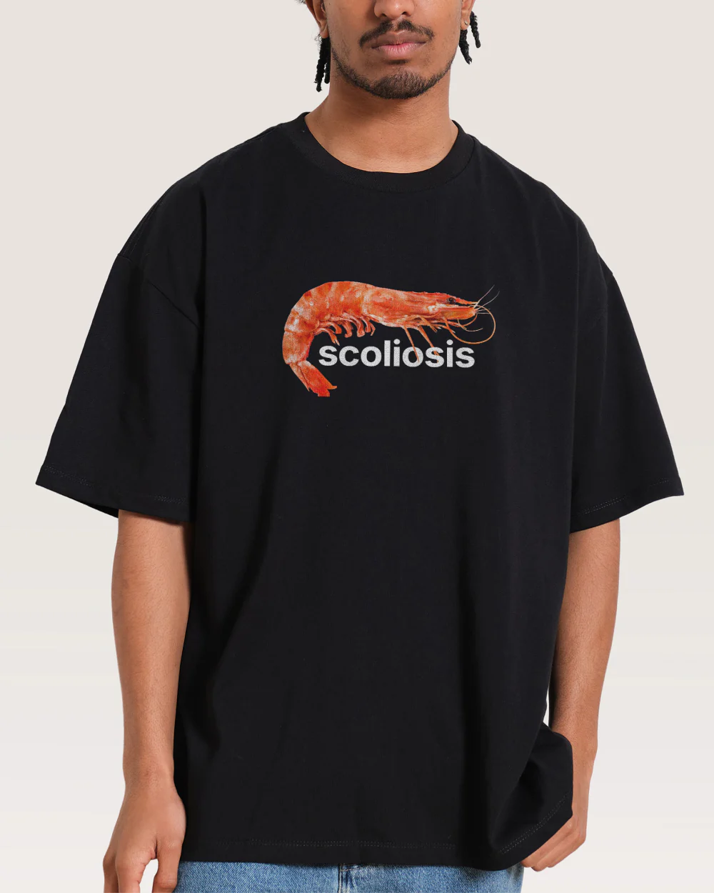 Scoliosis Oversized Tee