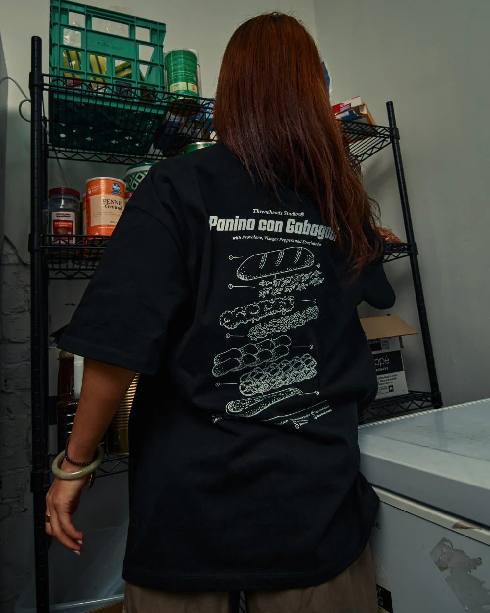 Panino Con Gabagool Oversized Tee