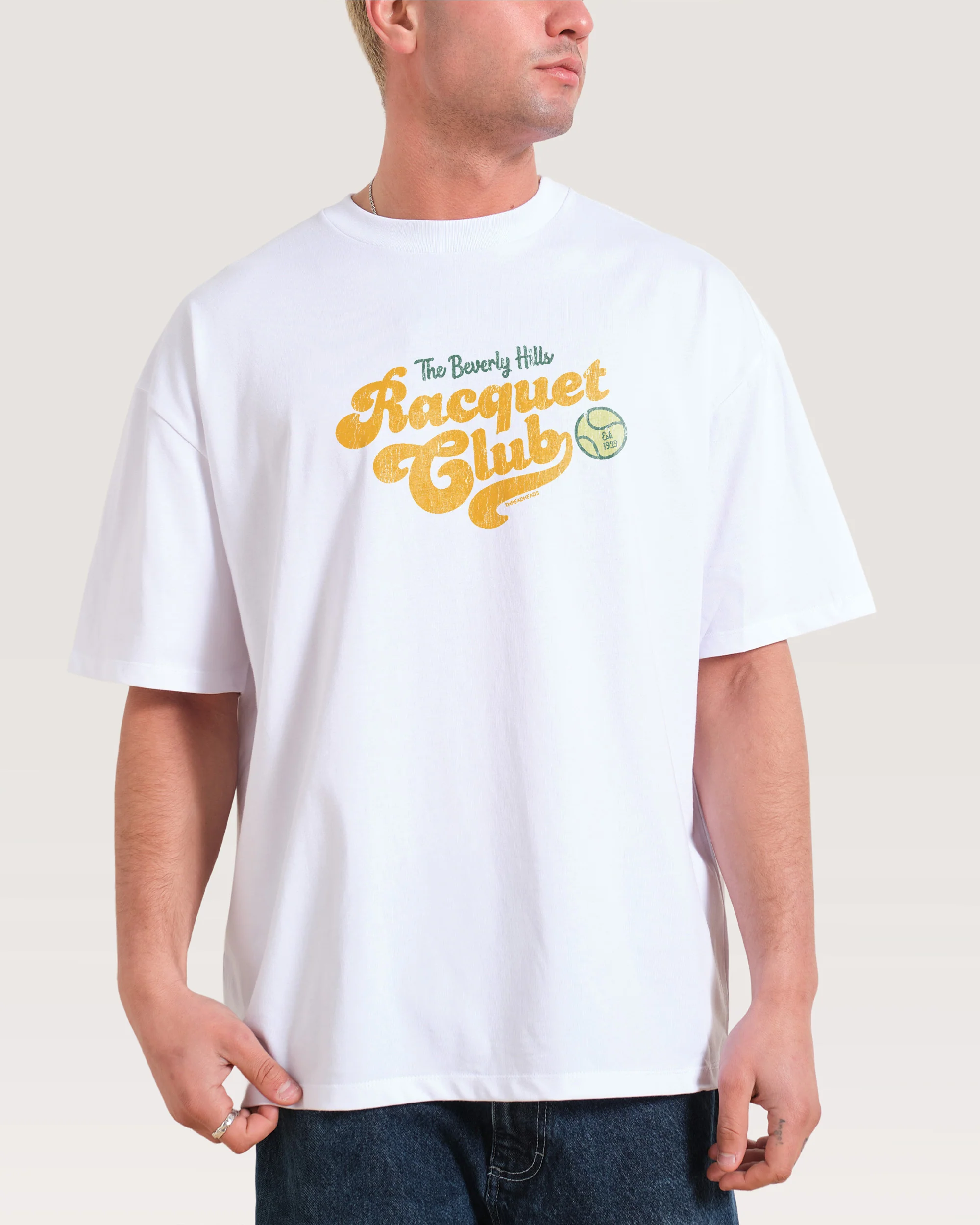 Beverly Hills Racquet Club Oversized Tee