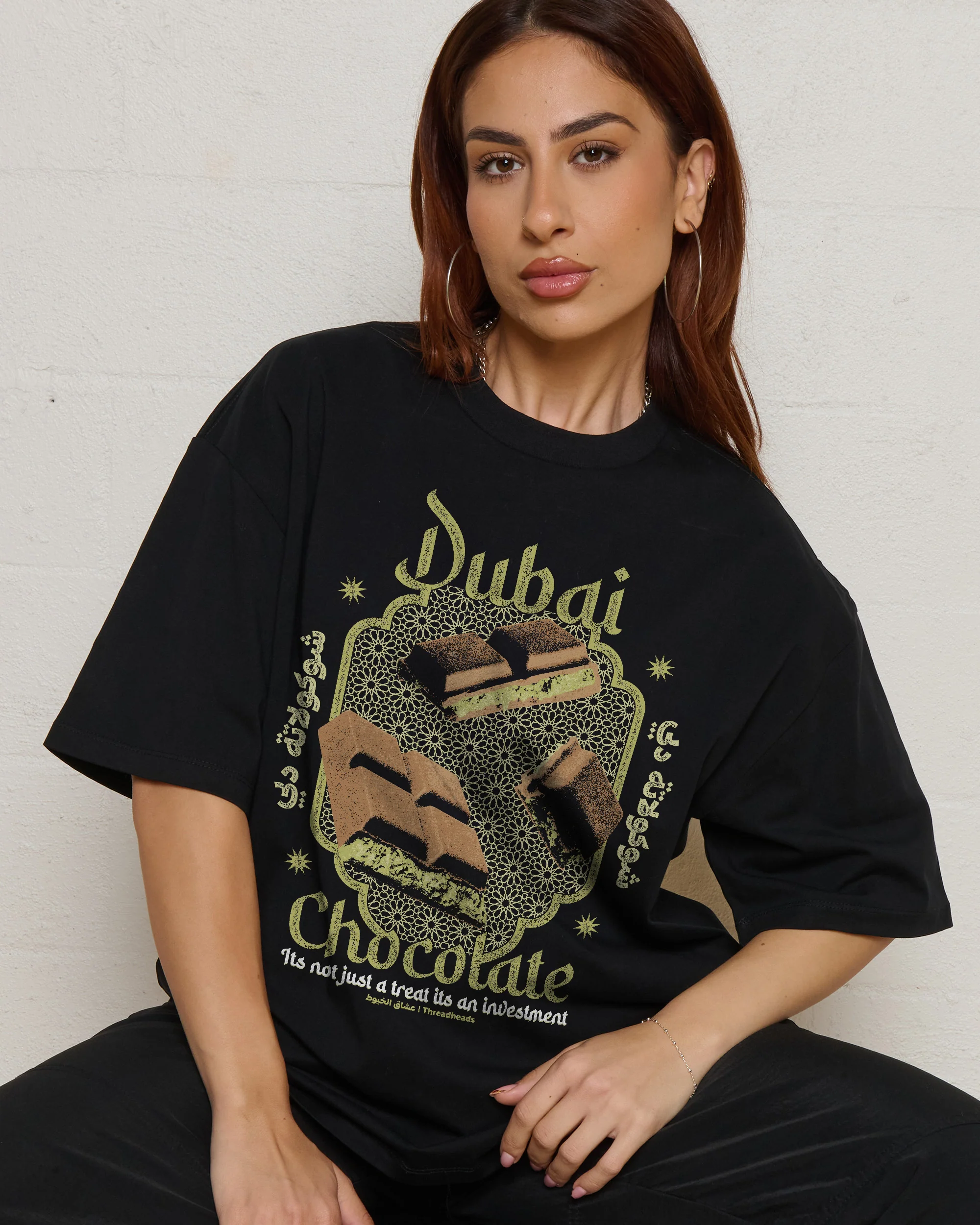 Dubai Choccy Oversized Tee