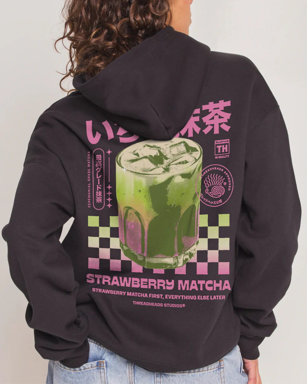 Strawberry Matcha Hoodie