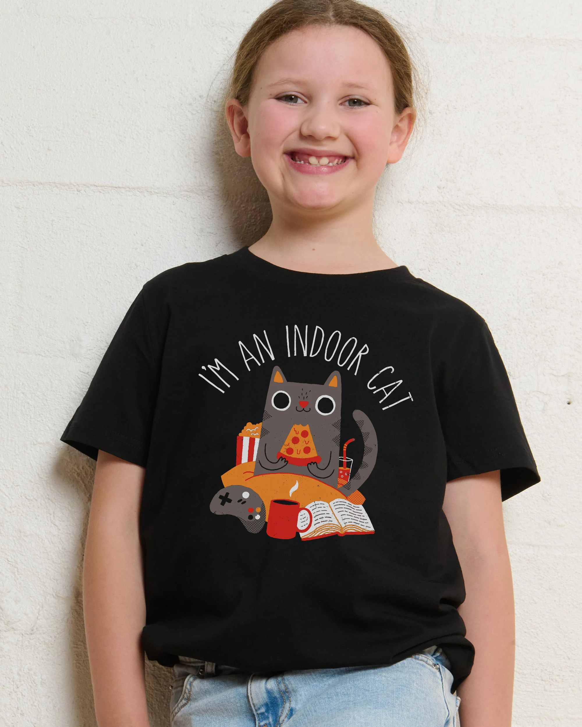 Indoor Cat Kids T-Shirt