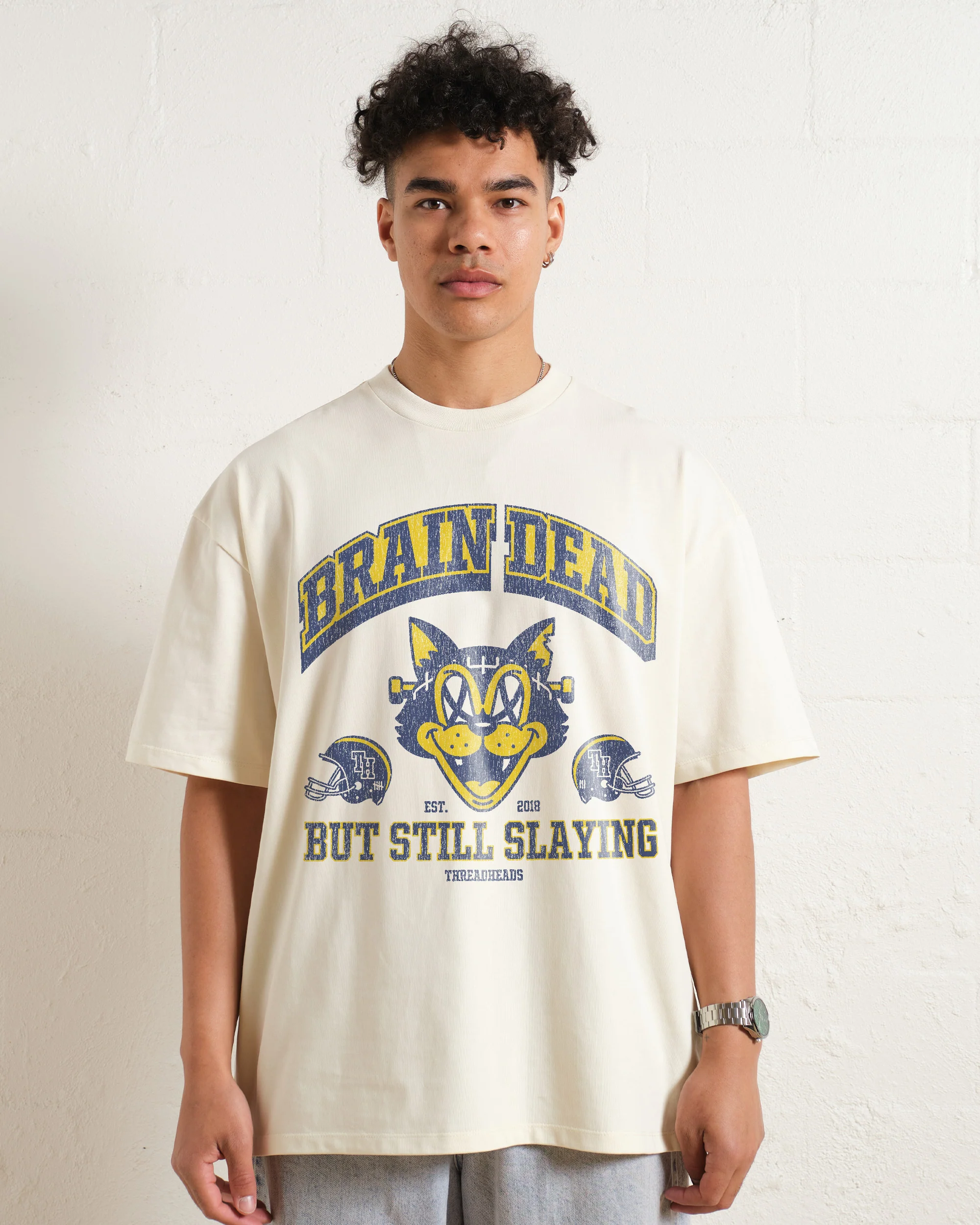 Brain Dead Cat Oversized Tee