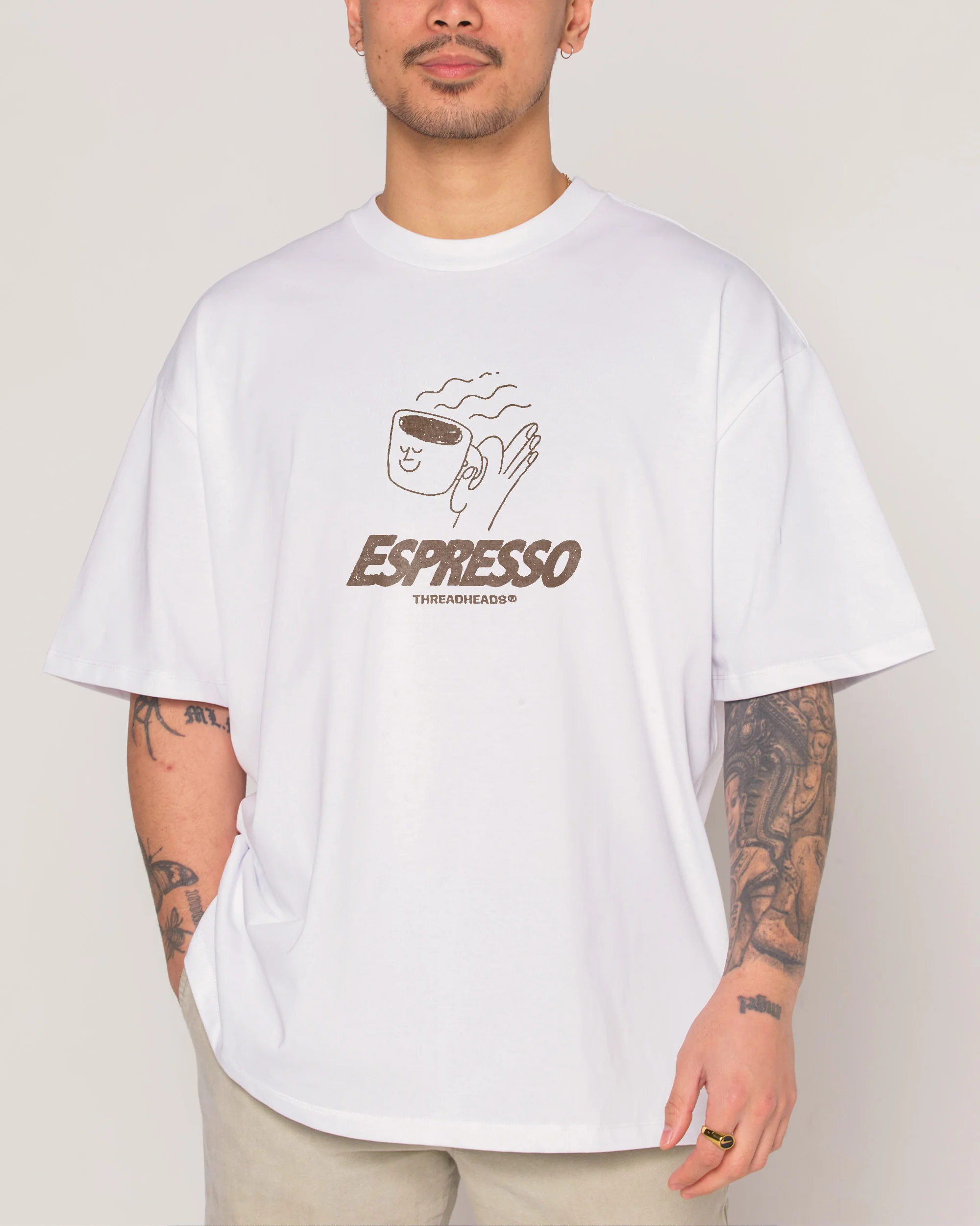 Espresso Oversized Tee
