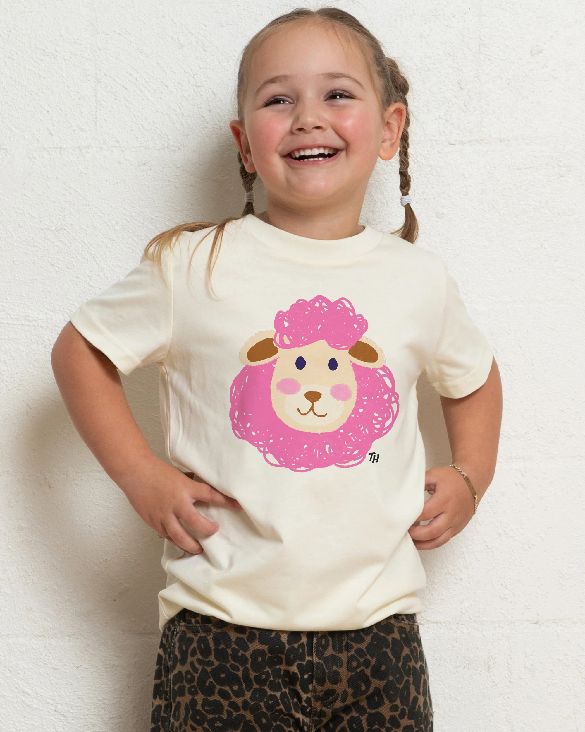 Sheep Face Kids T-Shirt