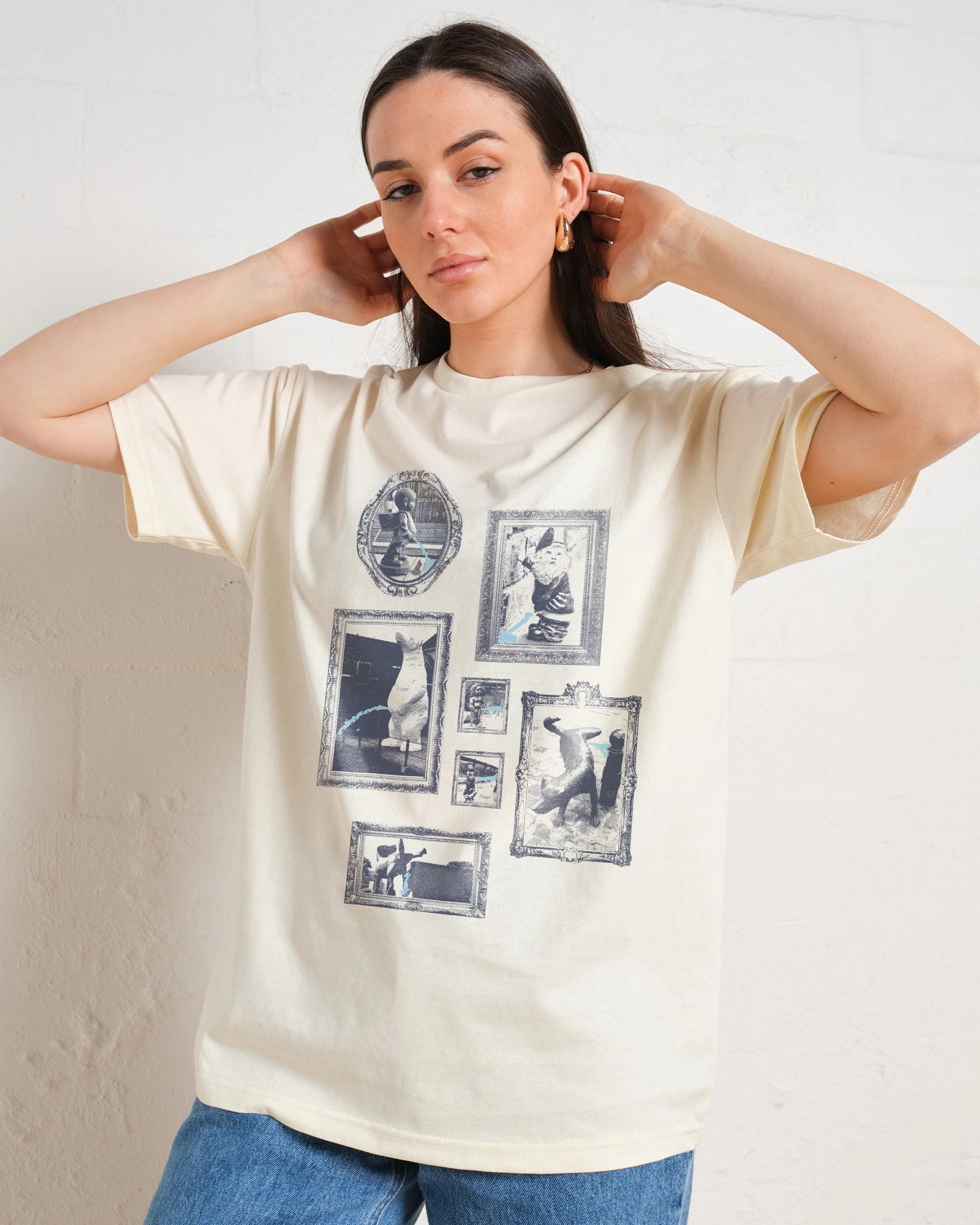 Pissing Statues T-Shirt