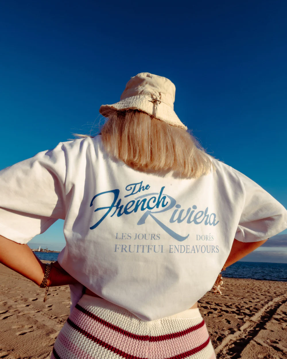French Riviera Oversized Tee