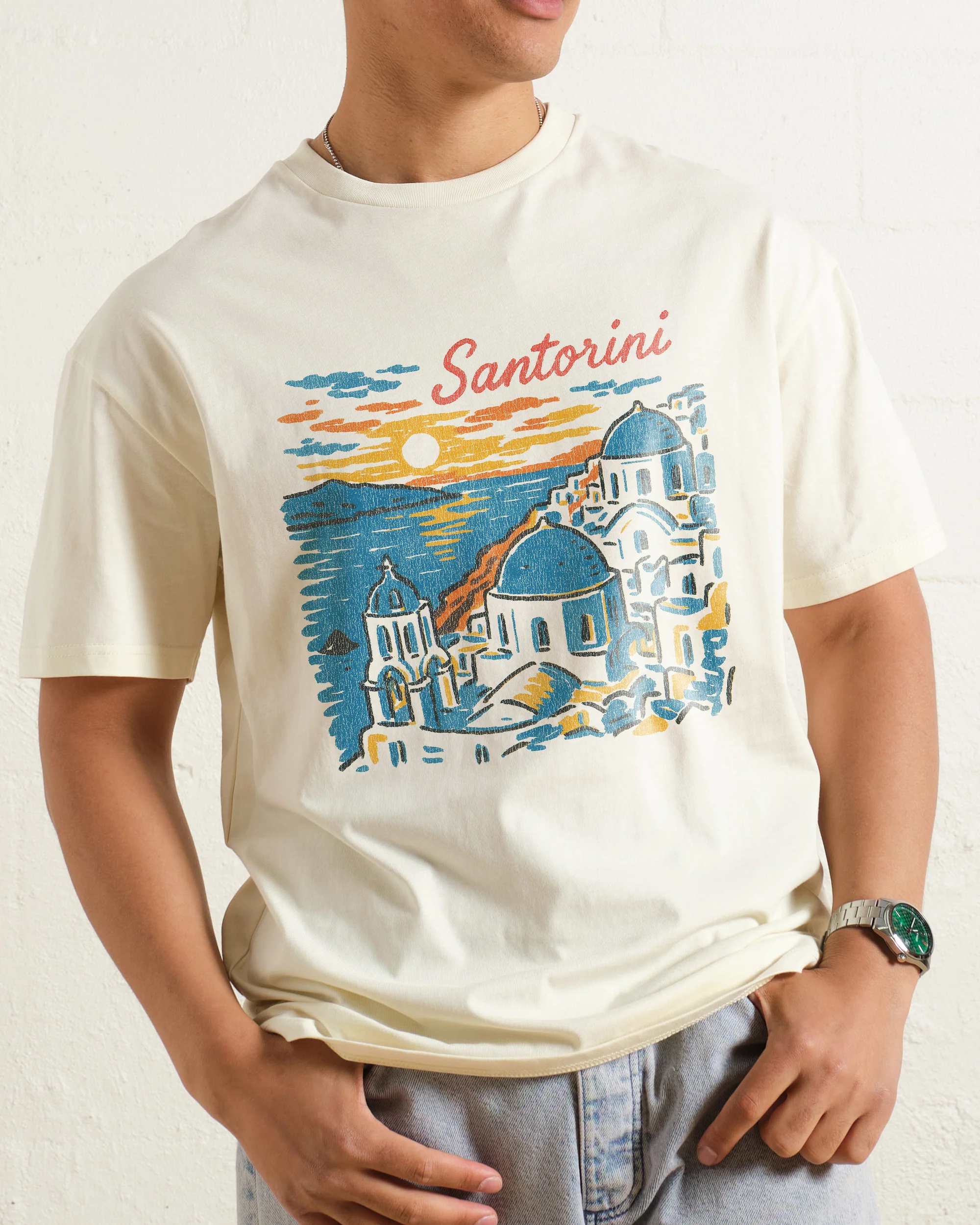 Santorini Sunset T-Shirt