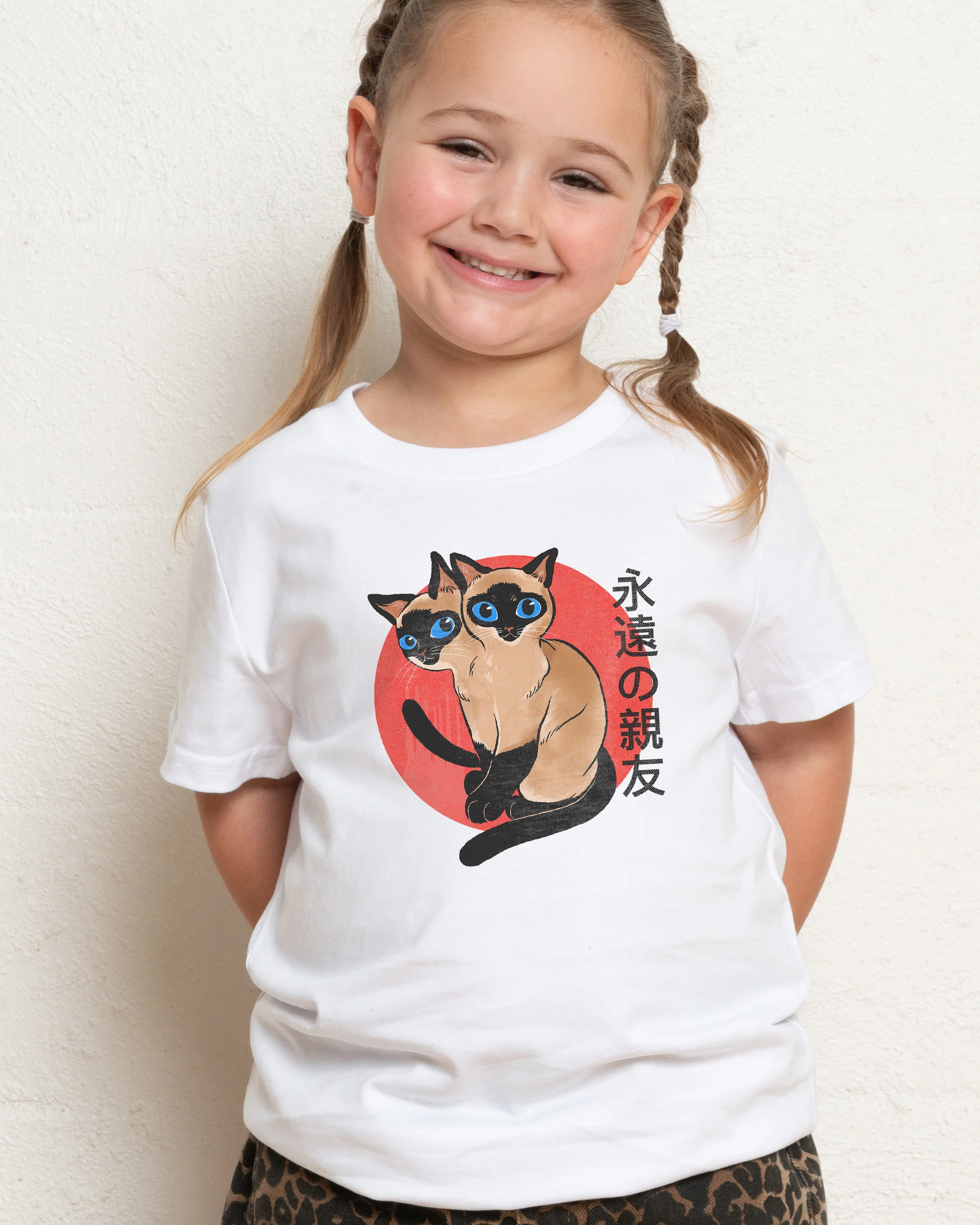 Siam Cats Kids T-Shirt